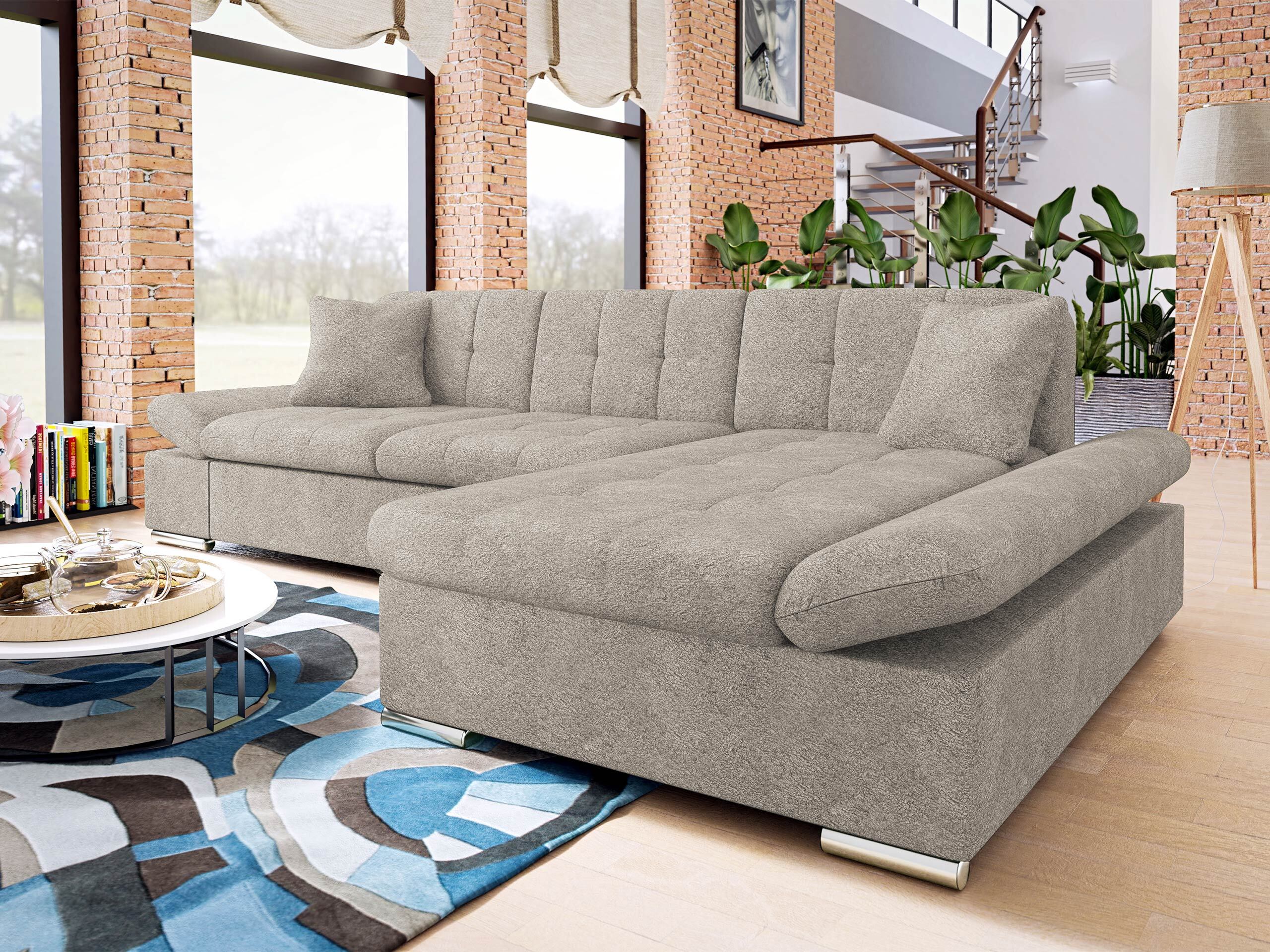 Corner sofa Comfivo Serenitas (Coral 50)