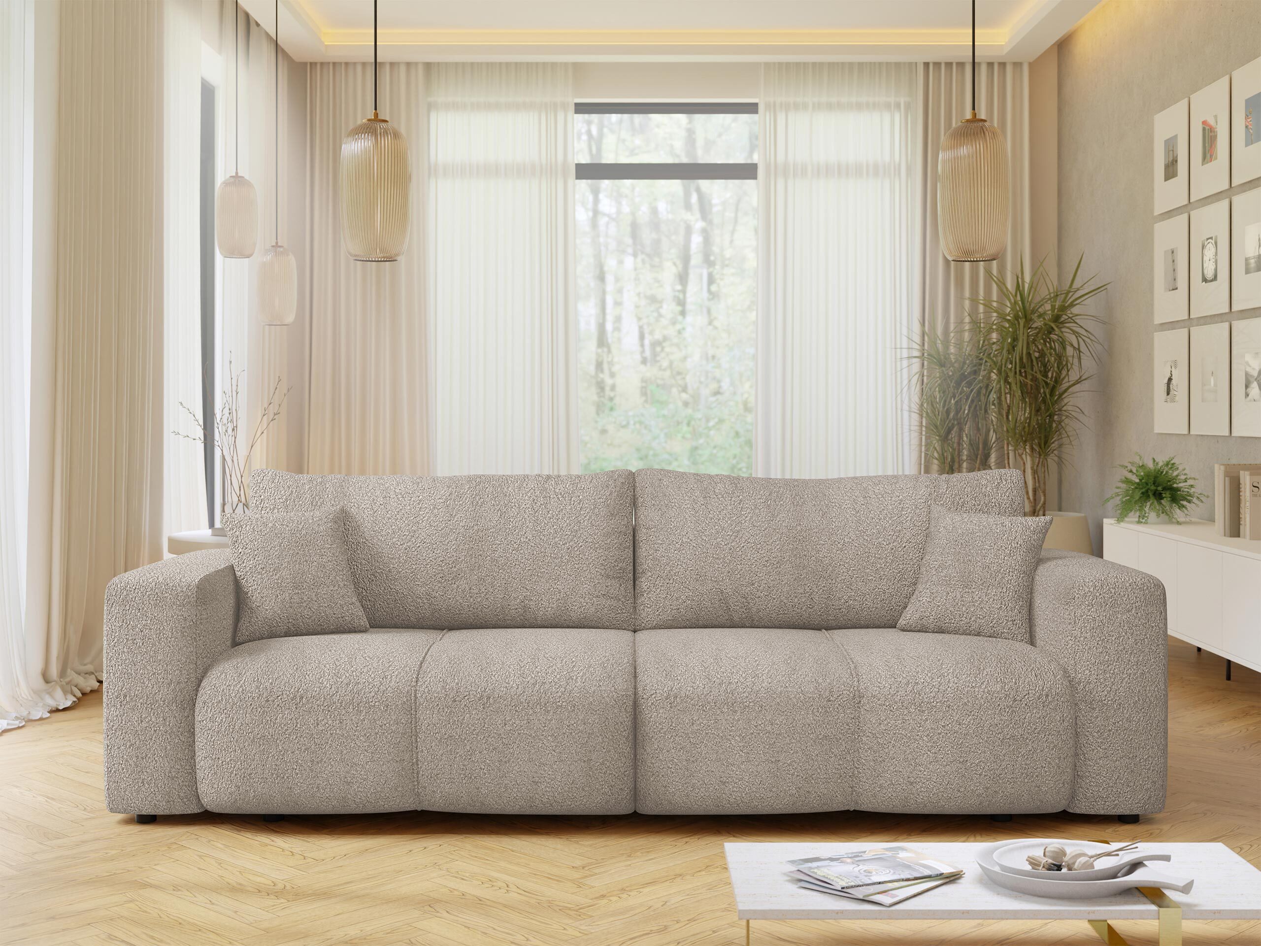 Sofa bed Comfivo Laurus (Coral 50)