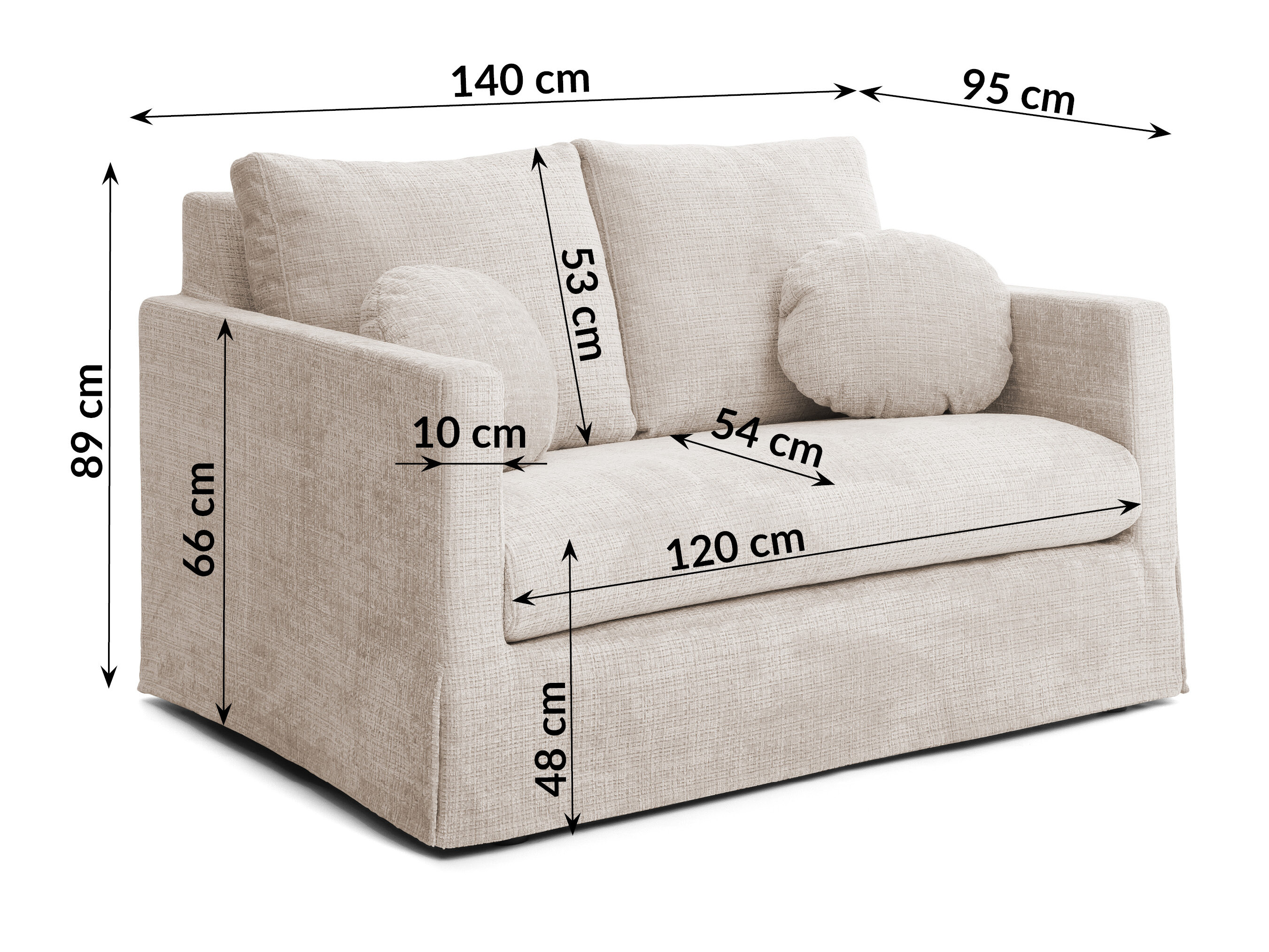 Sofa Rocklin 189 (Cremona 02)
