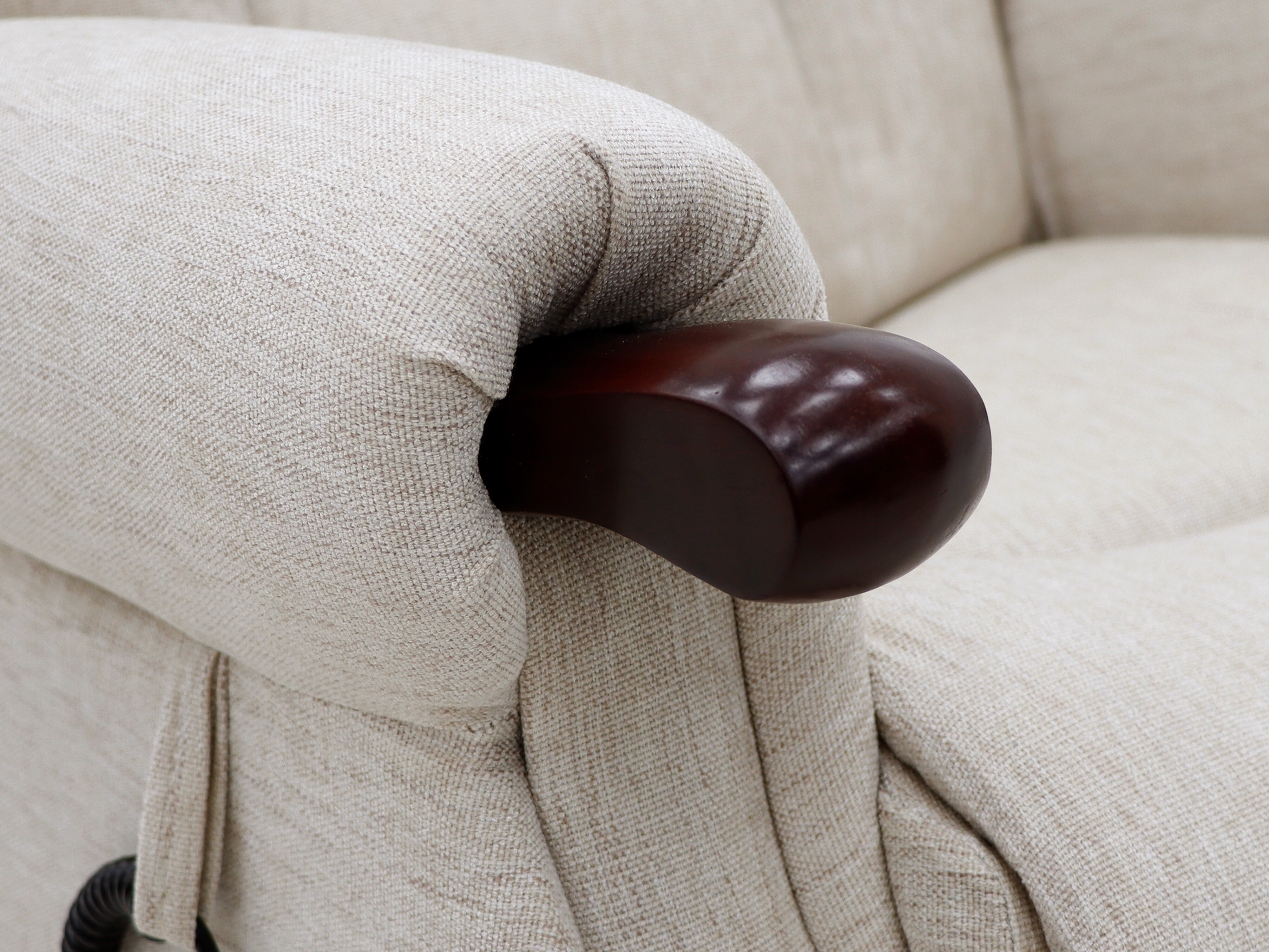 Armchair recliner Anaheim 139 (Light beige)