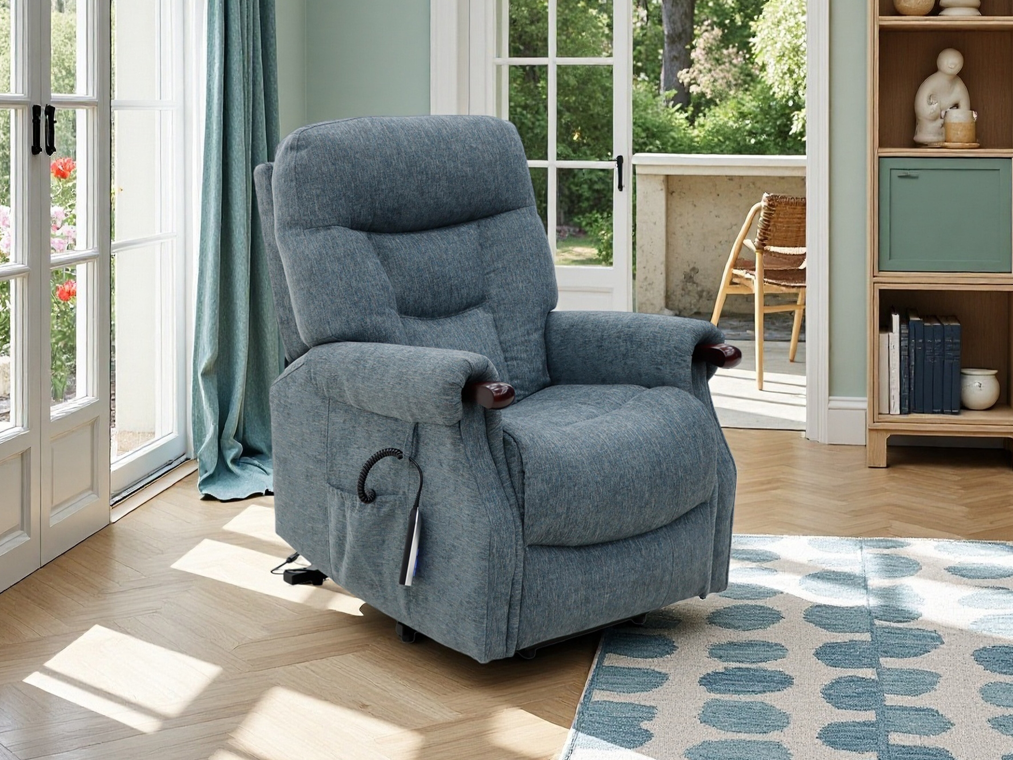 Recliner armchair Anaheim 139 (Blue)