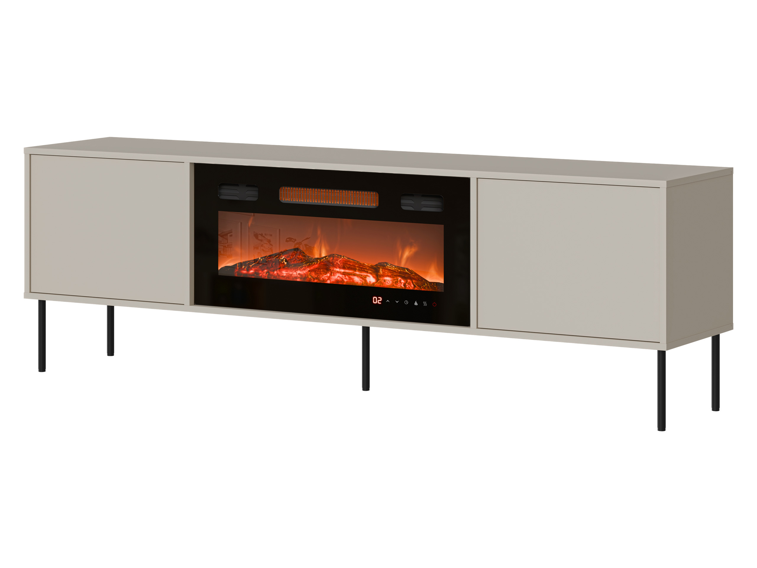 Bookcase Merevai 106 (Cashmere)