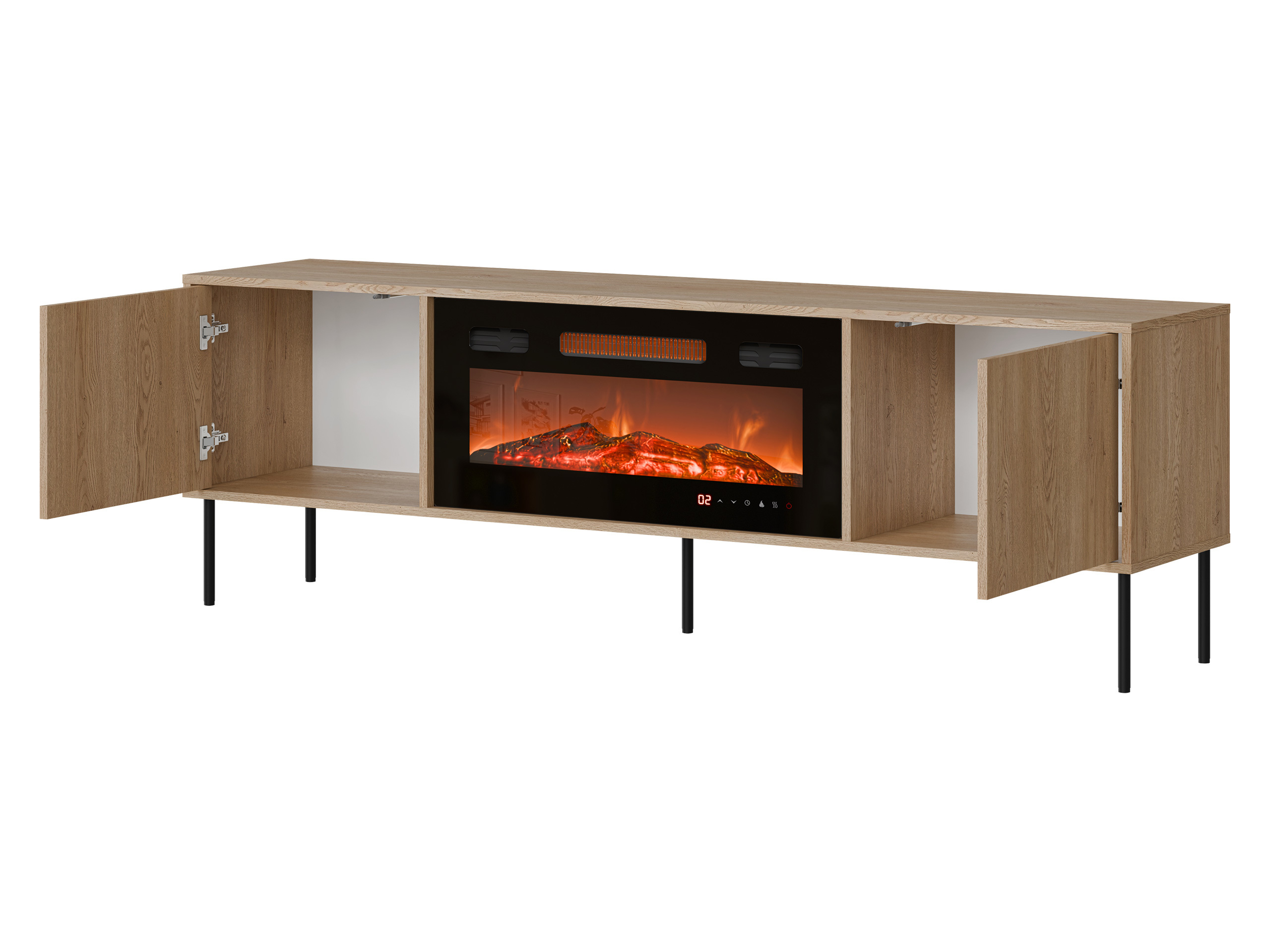 Bookcase Merevai 106 (Oak)