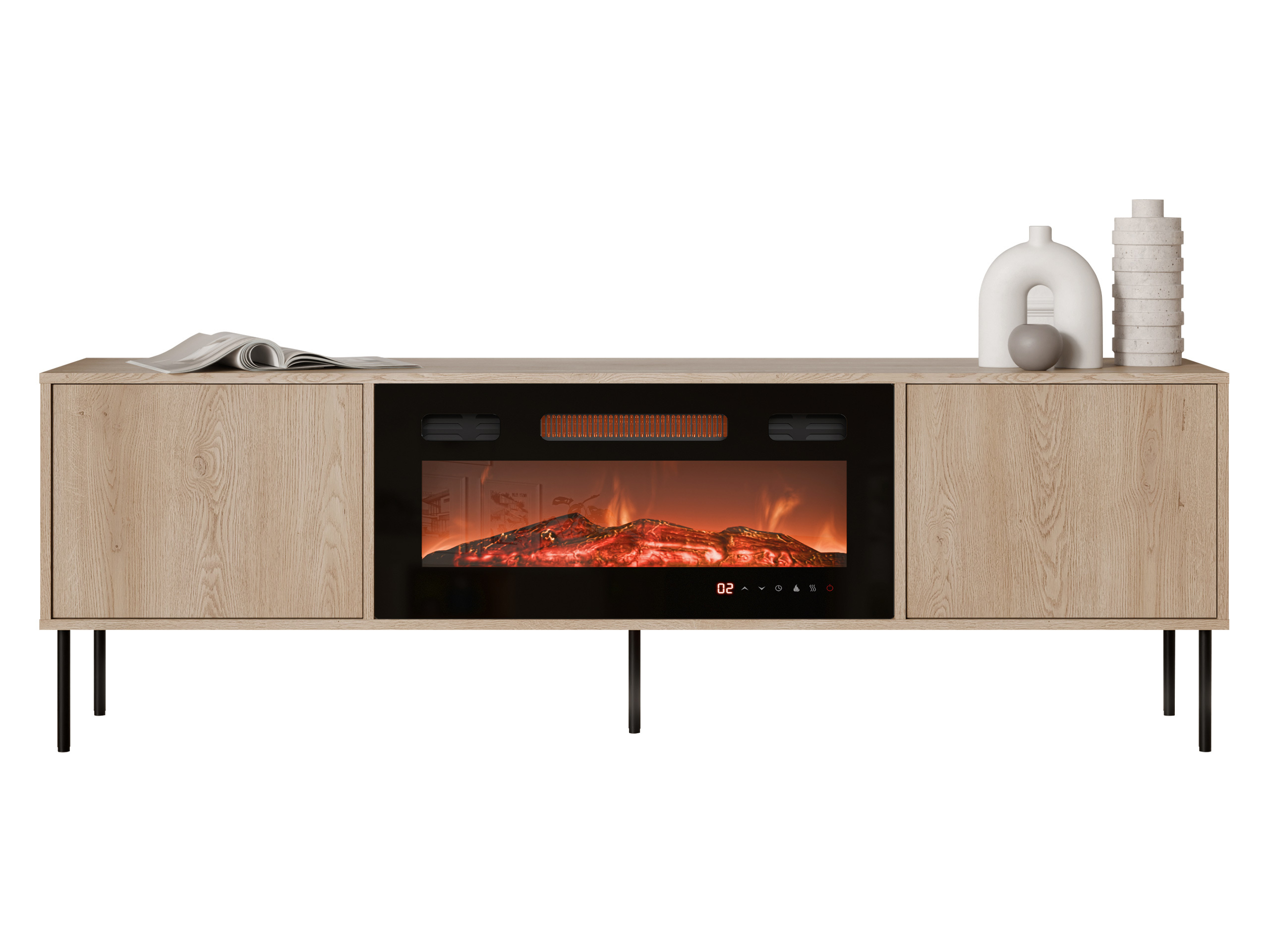 Bookcase Merevai 106 (Oak)
