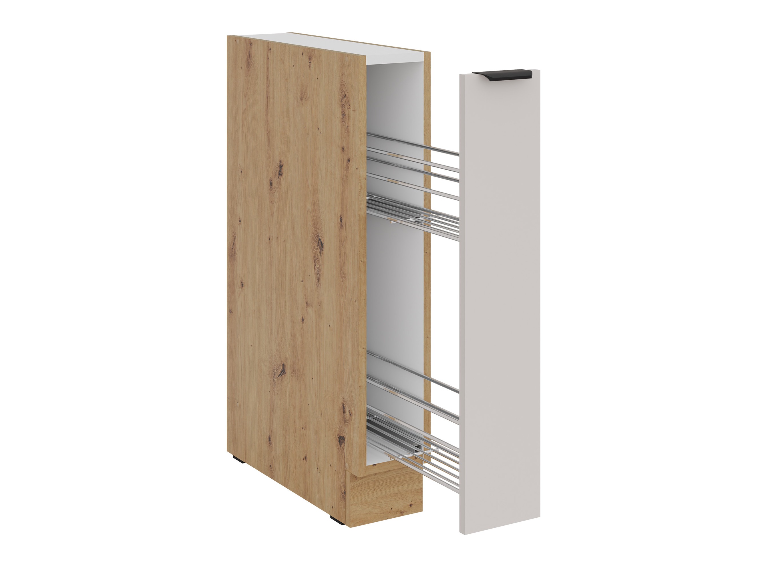 Modular cabinet with pull-out basket Sole 101