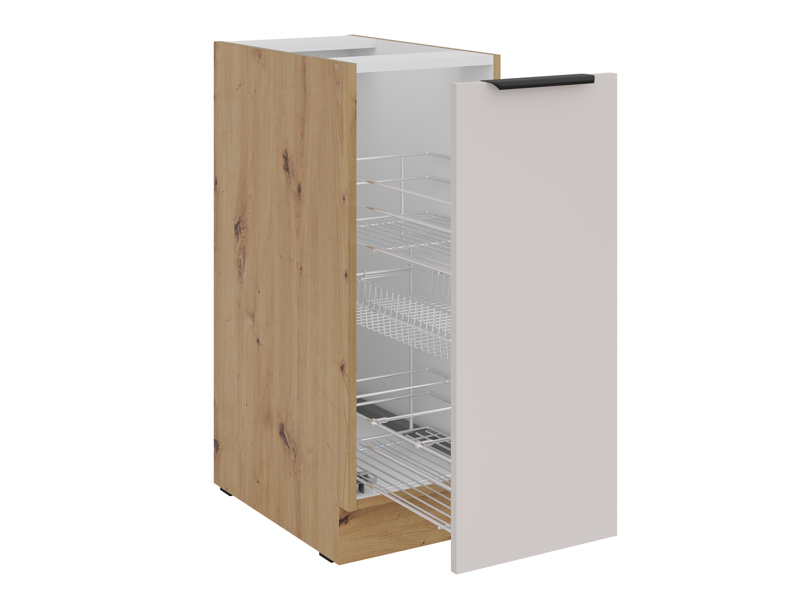 Modular cabinet with pull-out basket Sole 102