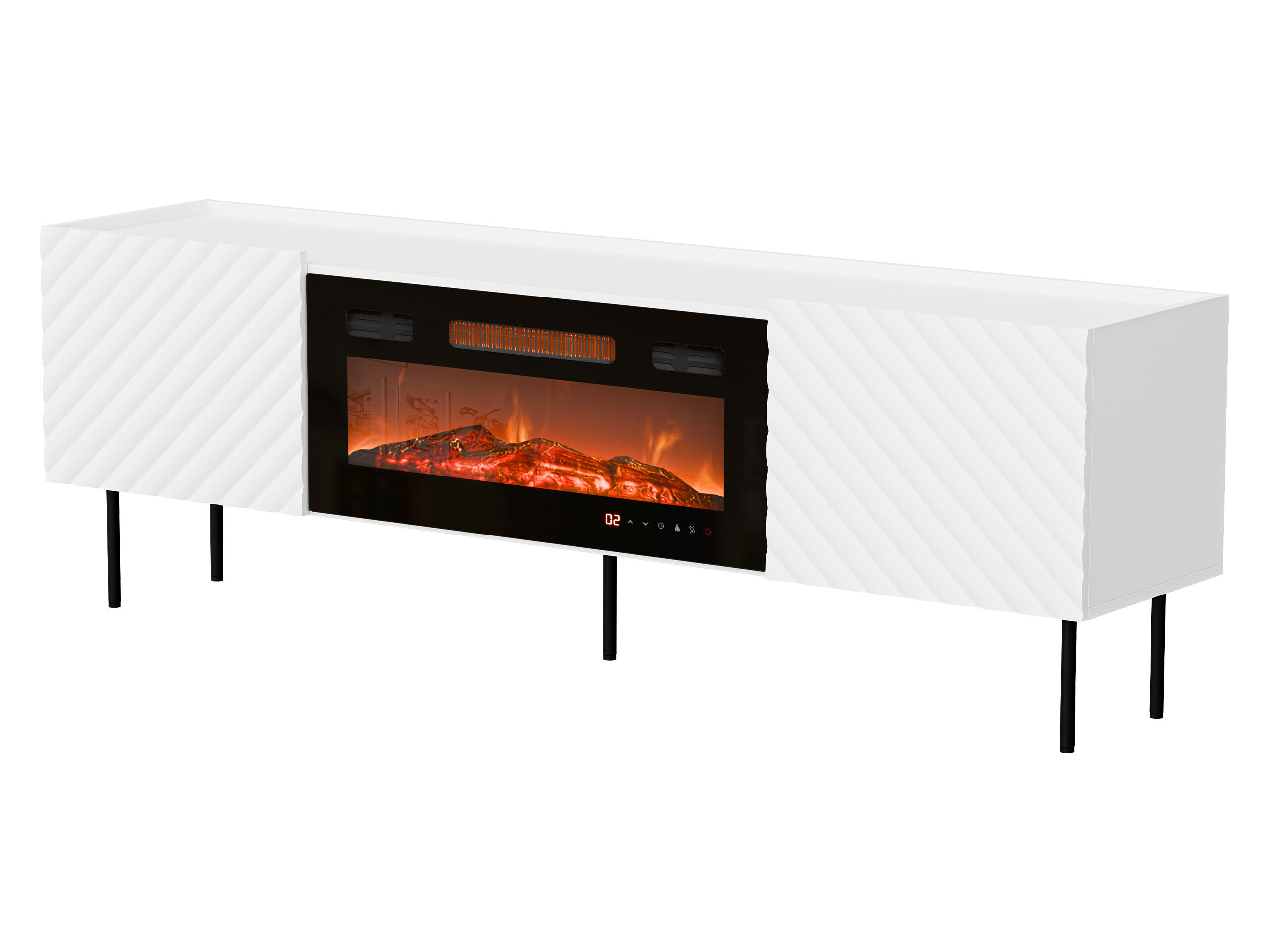 TV stand Sillen III (White)