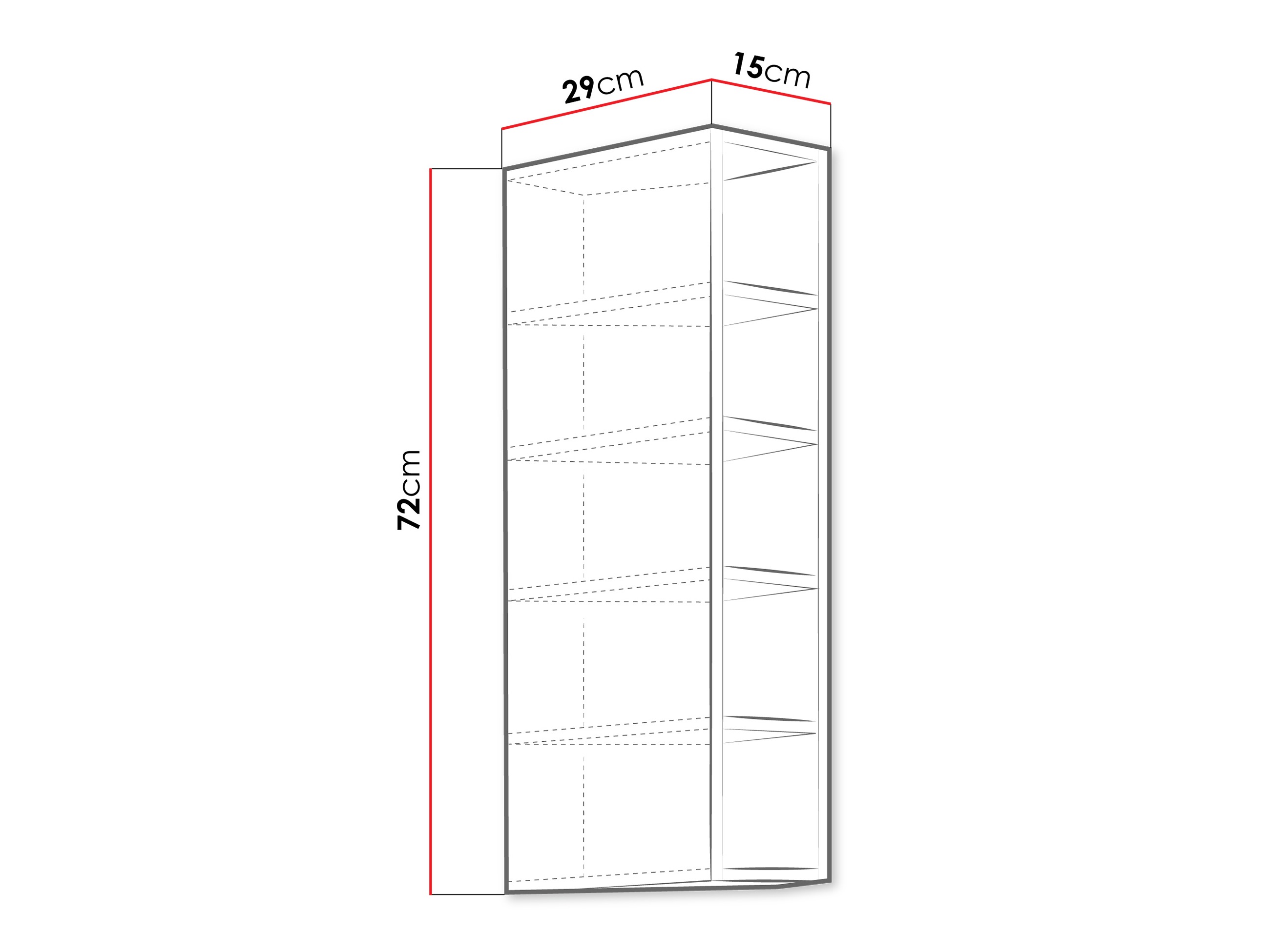 Wall shelf Sole 104