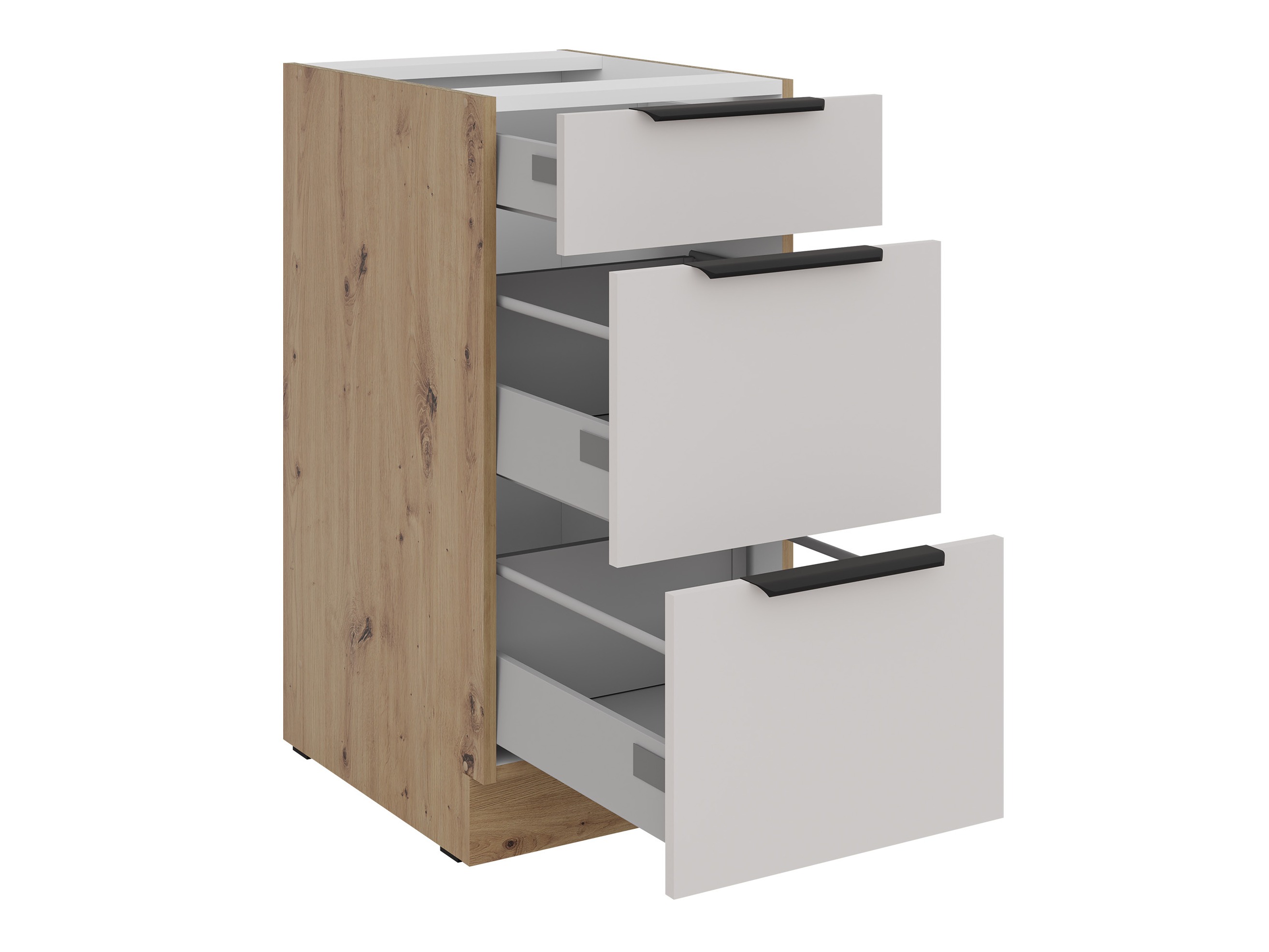 Modular cabinet with drawers Sole 115
