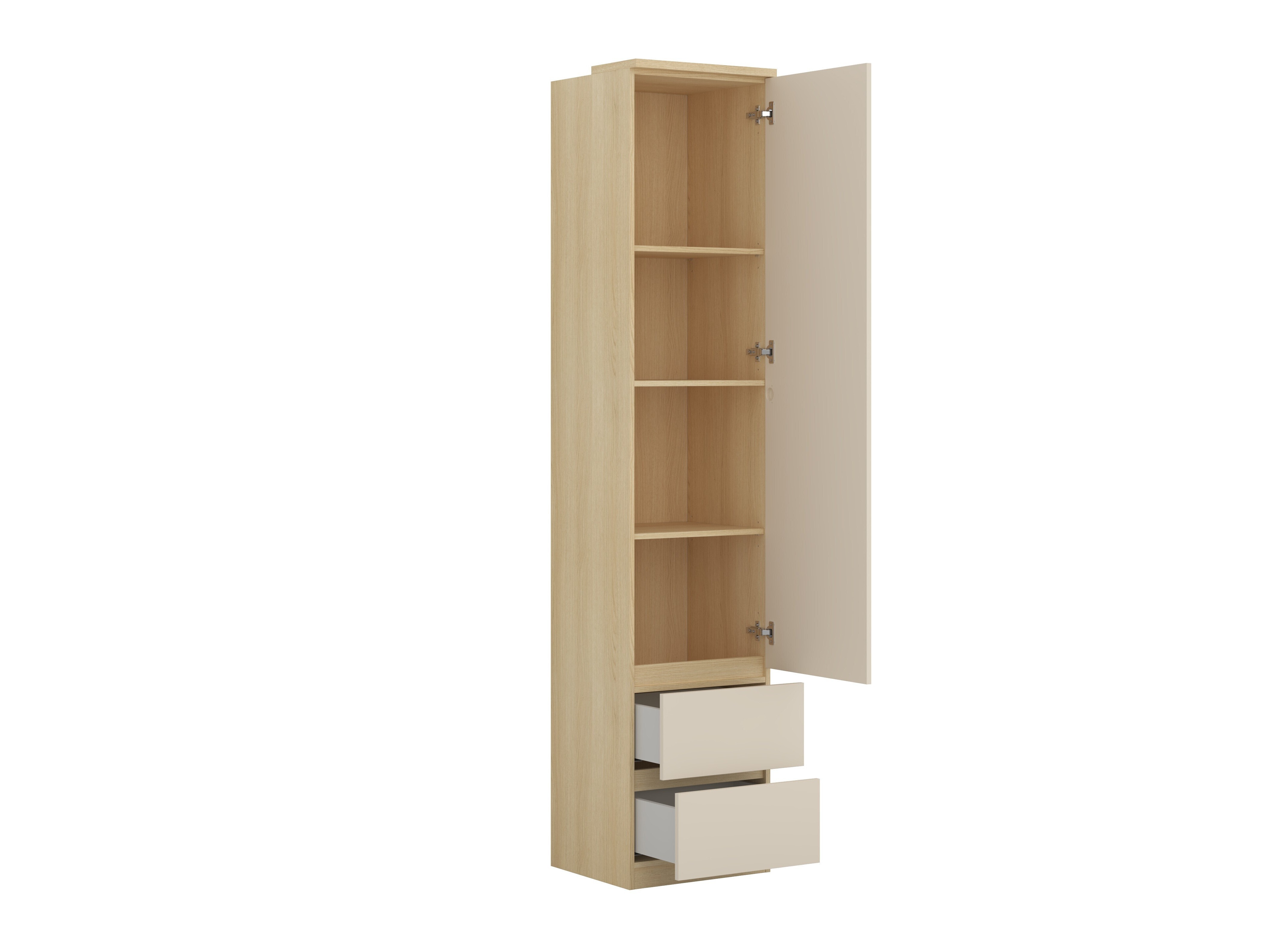 Bedroom set Nolcala 125 (Oak + Beige)