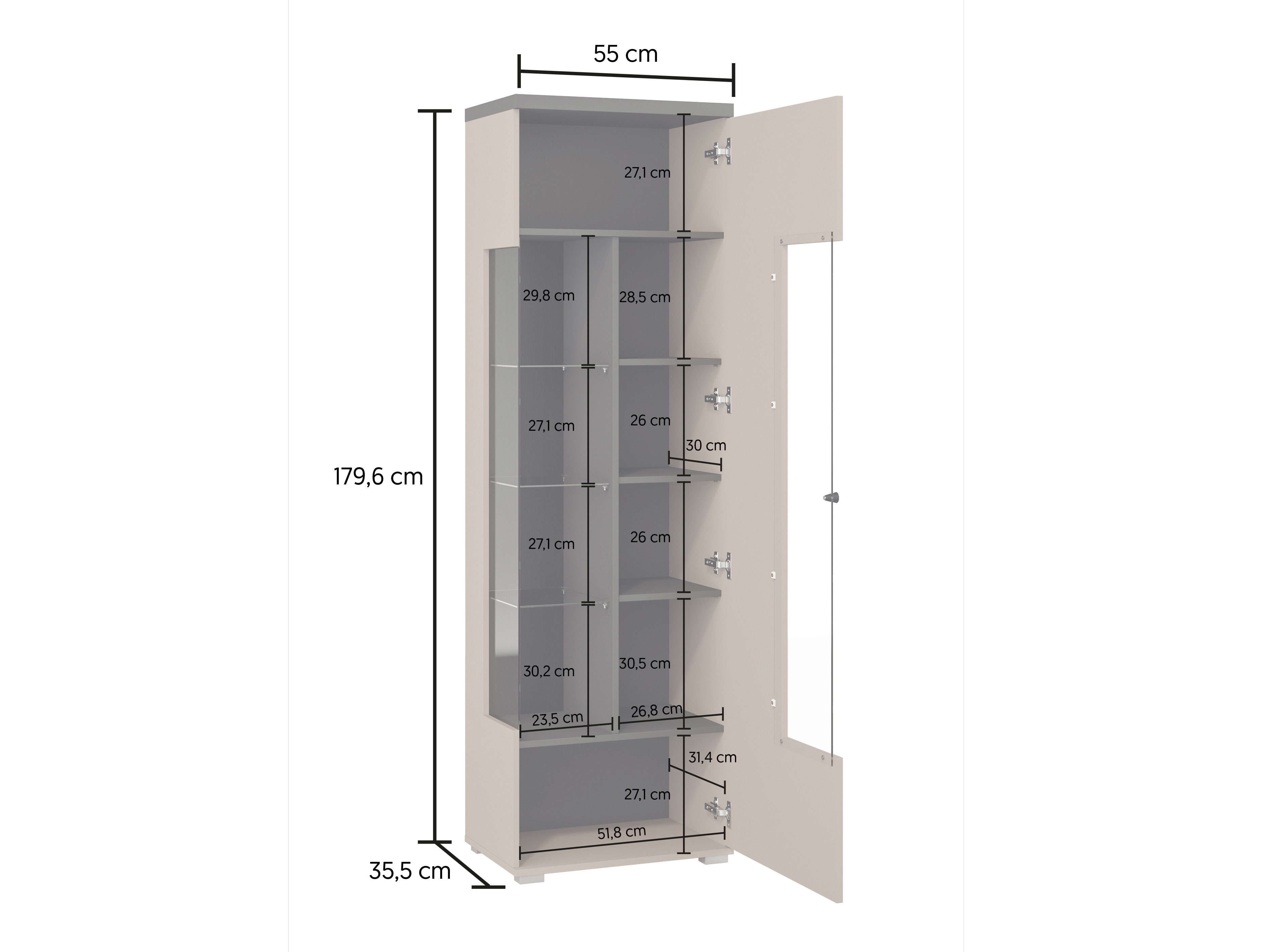 Bookcase Virvele 103