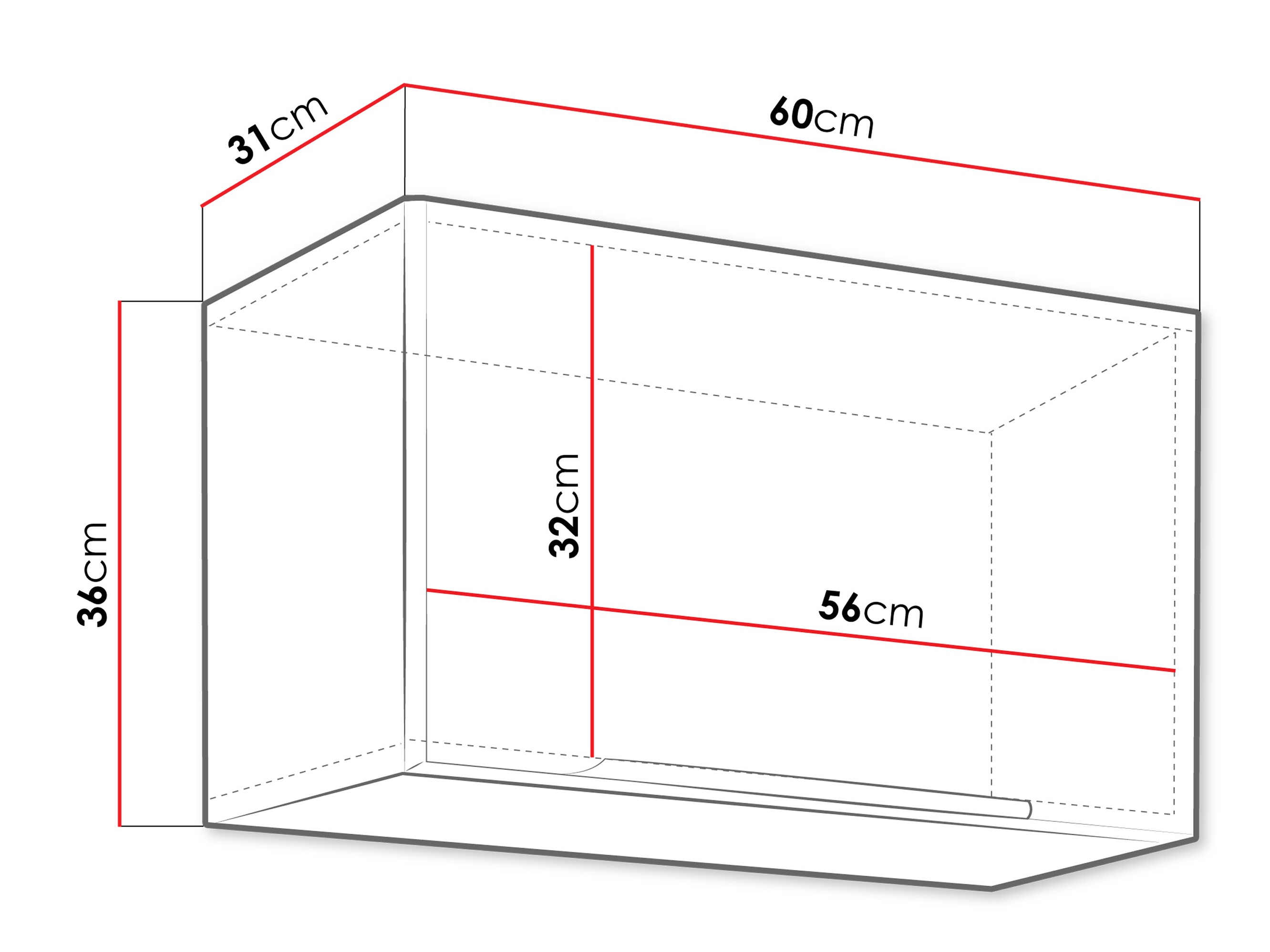 Modular wall cabinet Sole 139