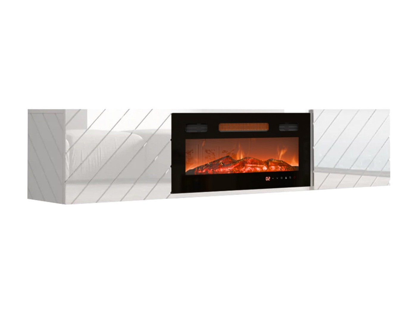 TV stand Mensura (White + Black)