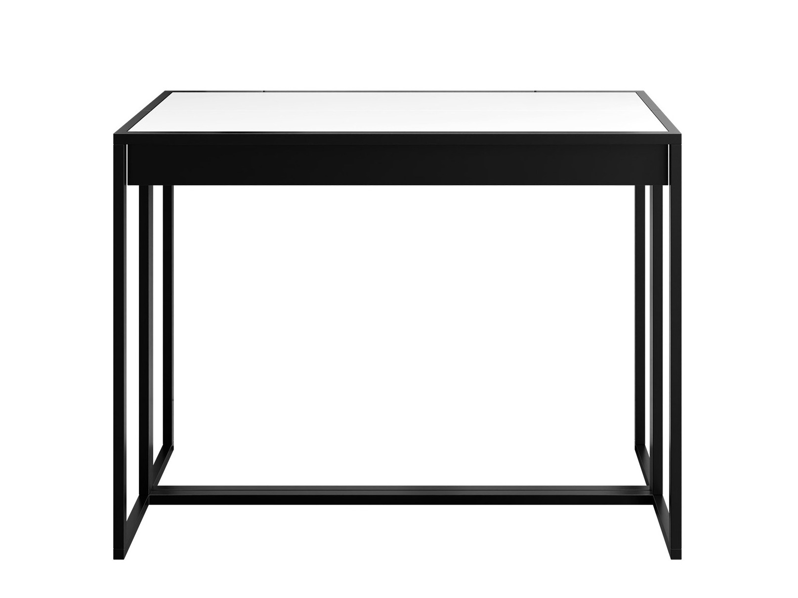 Folding table Oswego 180 (White + Black)
