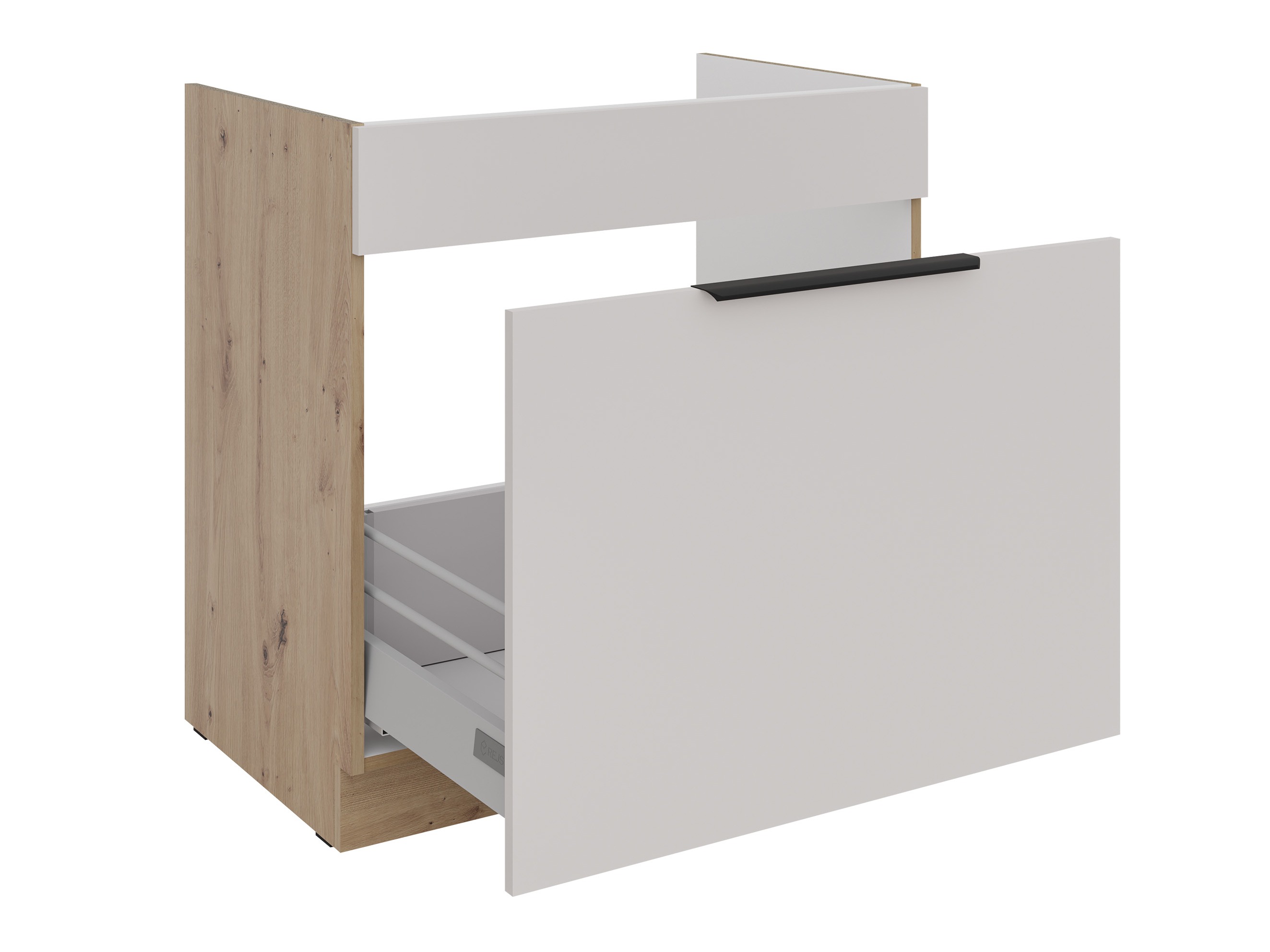 Modular sink cabinet with doors Sole 152