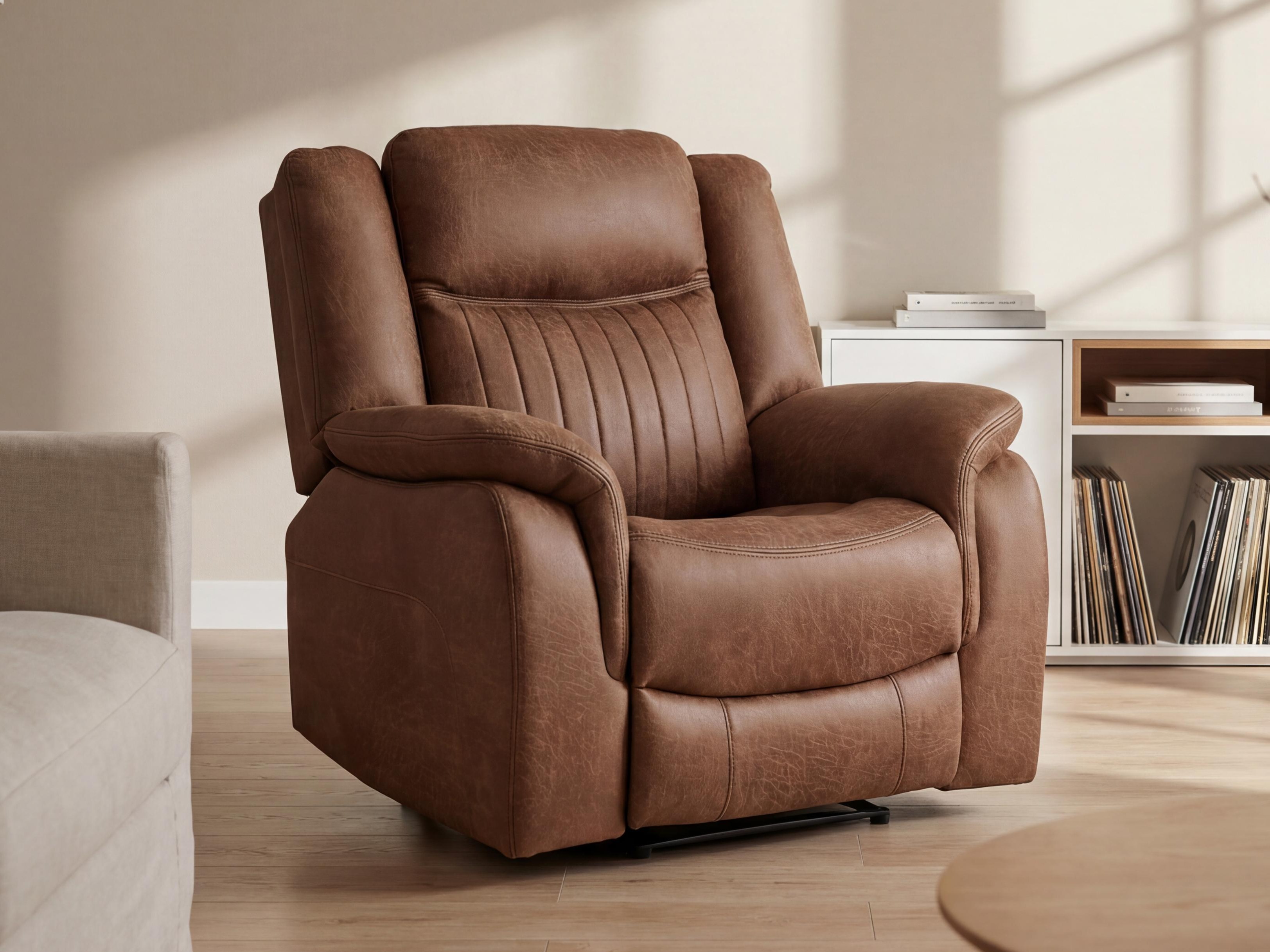 Recliner armchair Odelori 105 (Brown)