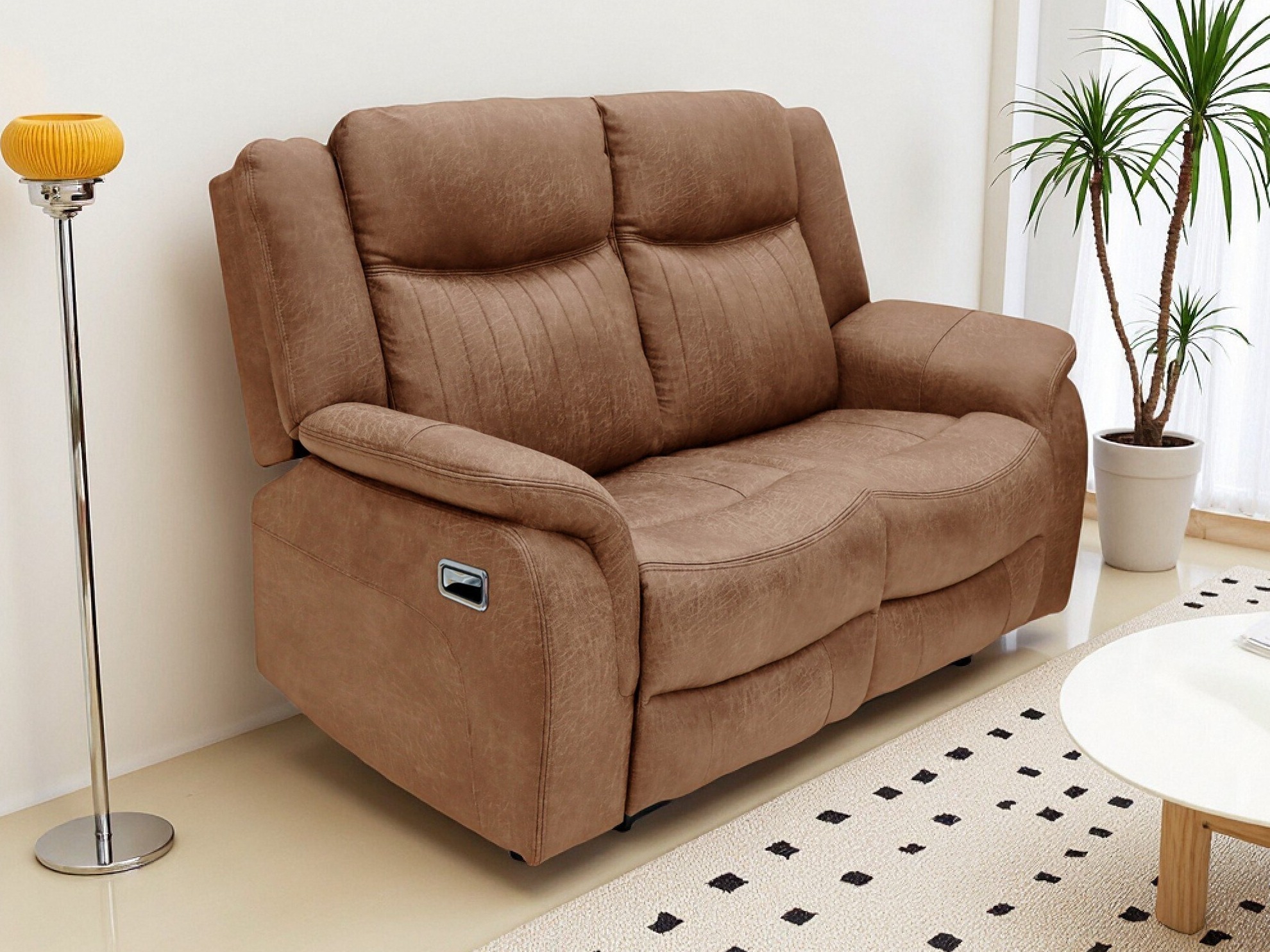 Recliner sofa Odelori 106 (Brown)