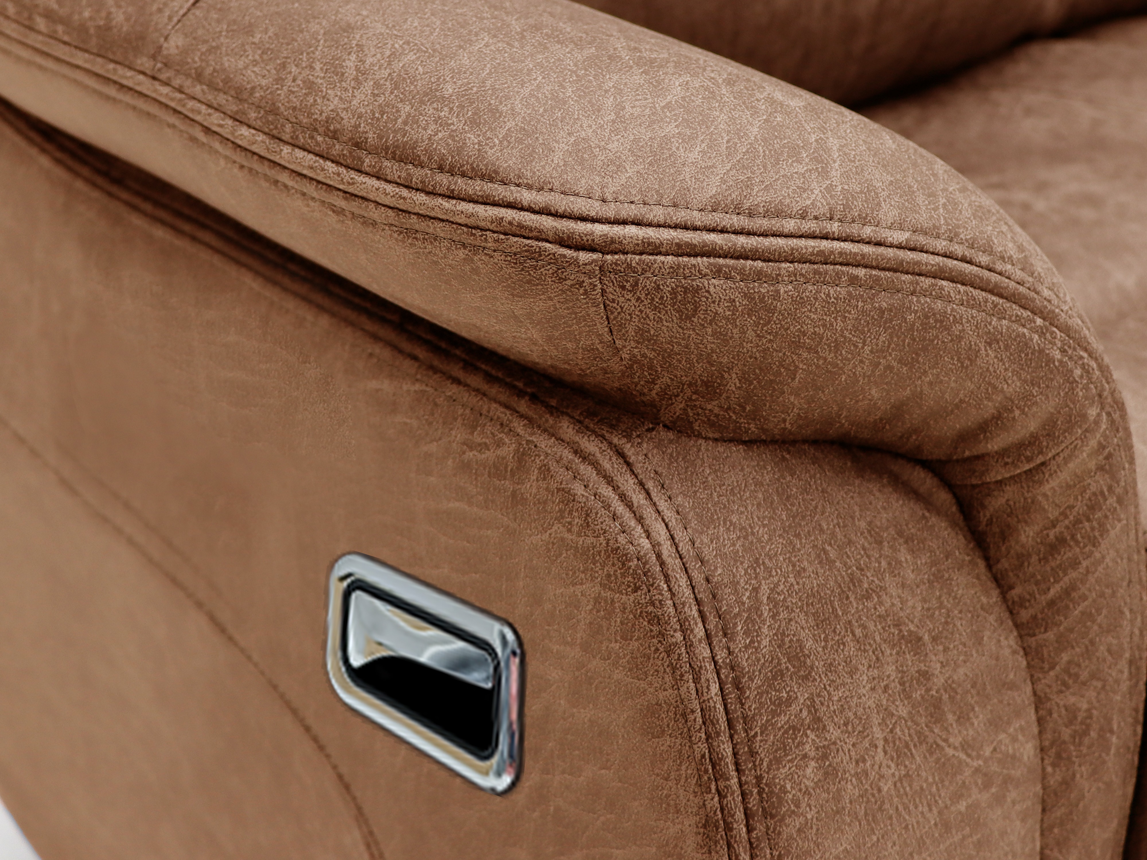 Recliner sofa Odelori 107 (Brown)