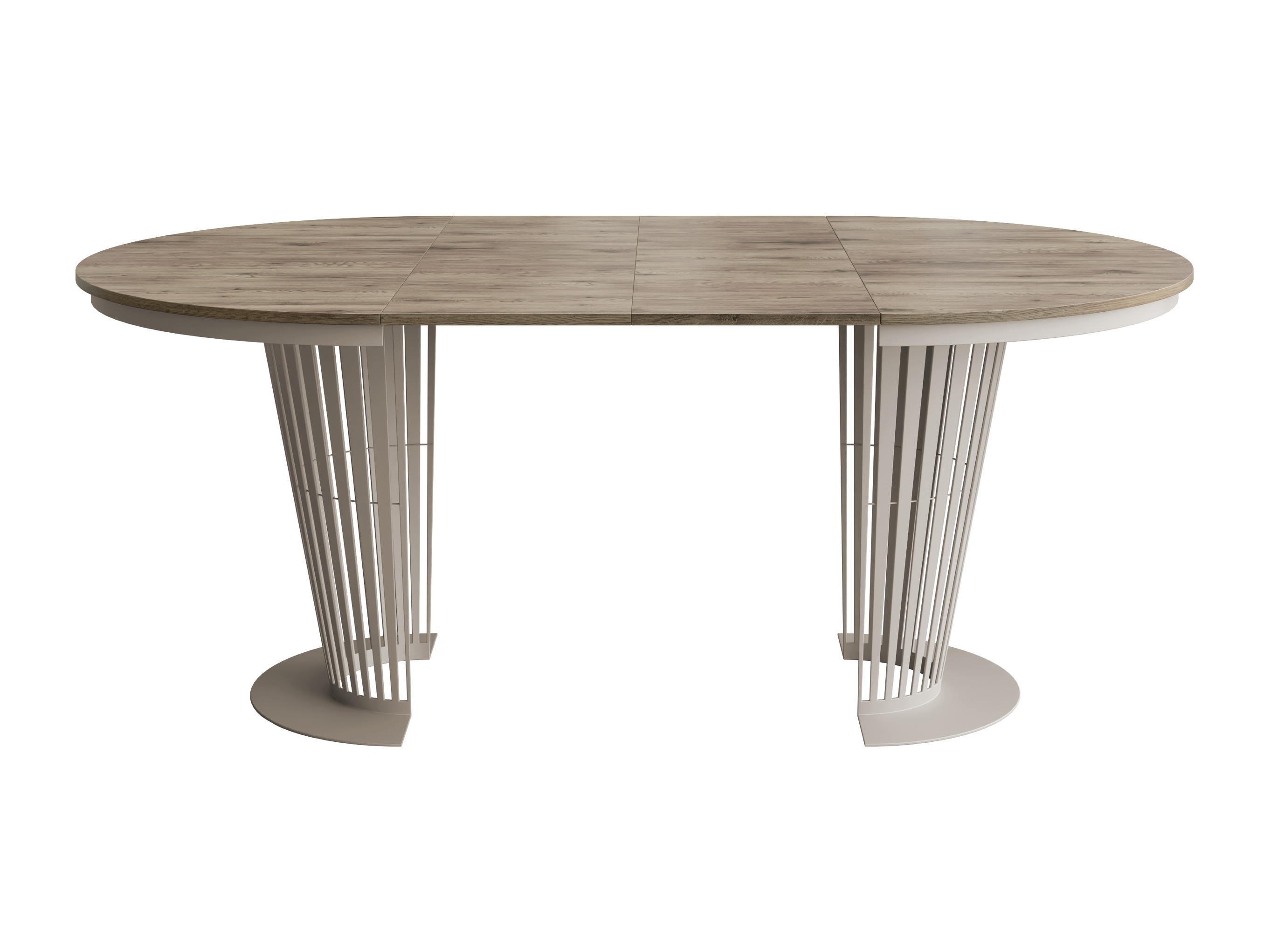 Table Oswego 179 (Cashmere + Dark oak)