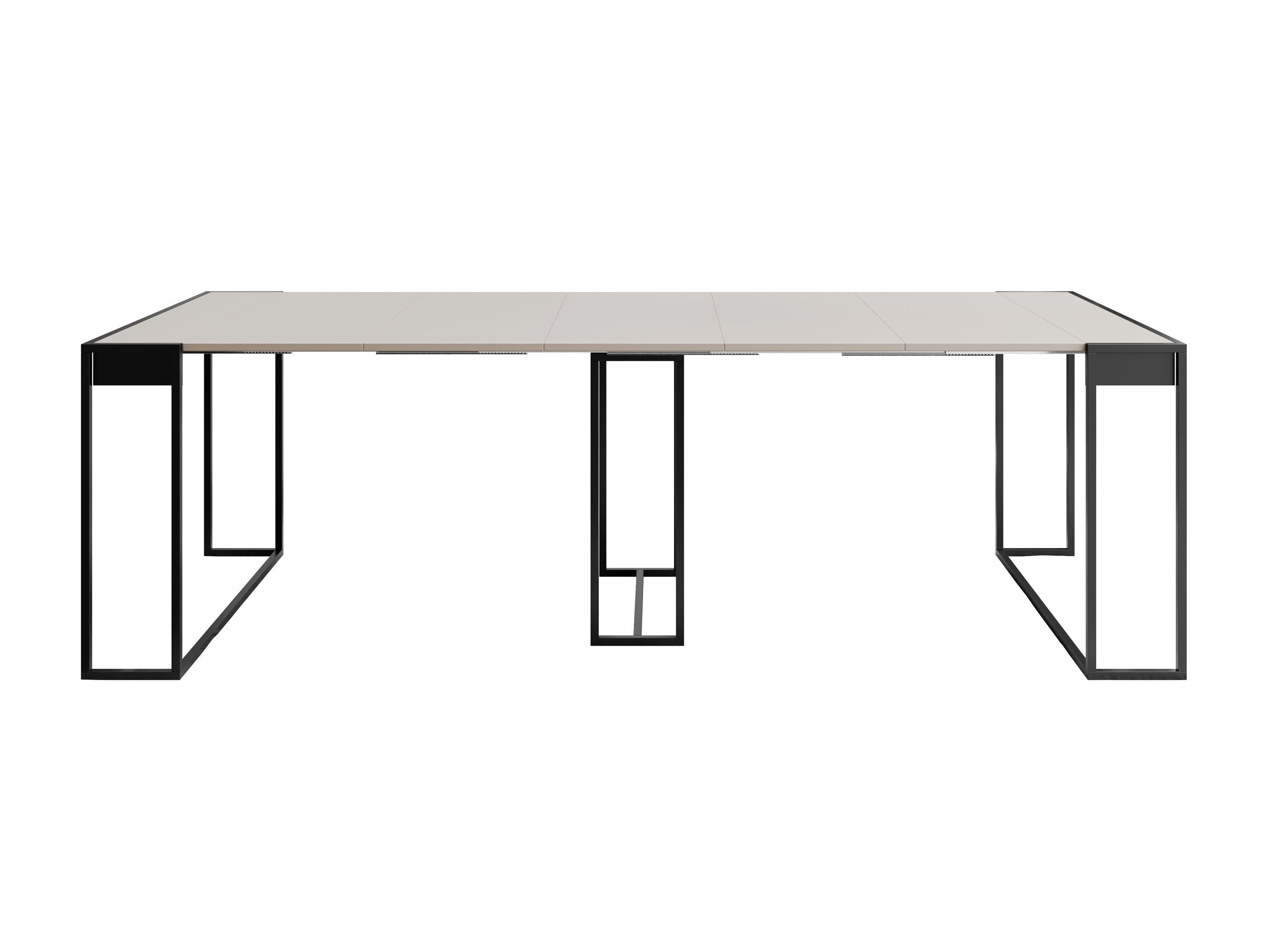 Folding table Oswego 180 (Black + Cashmere)