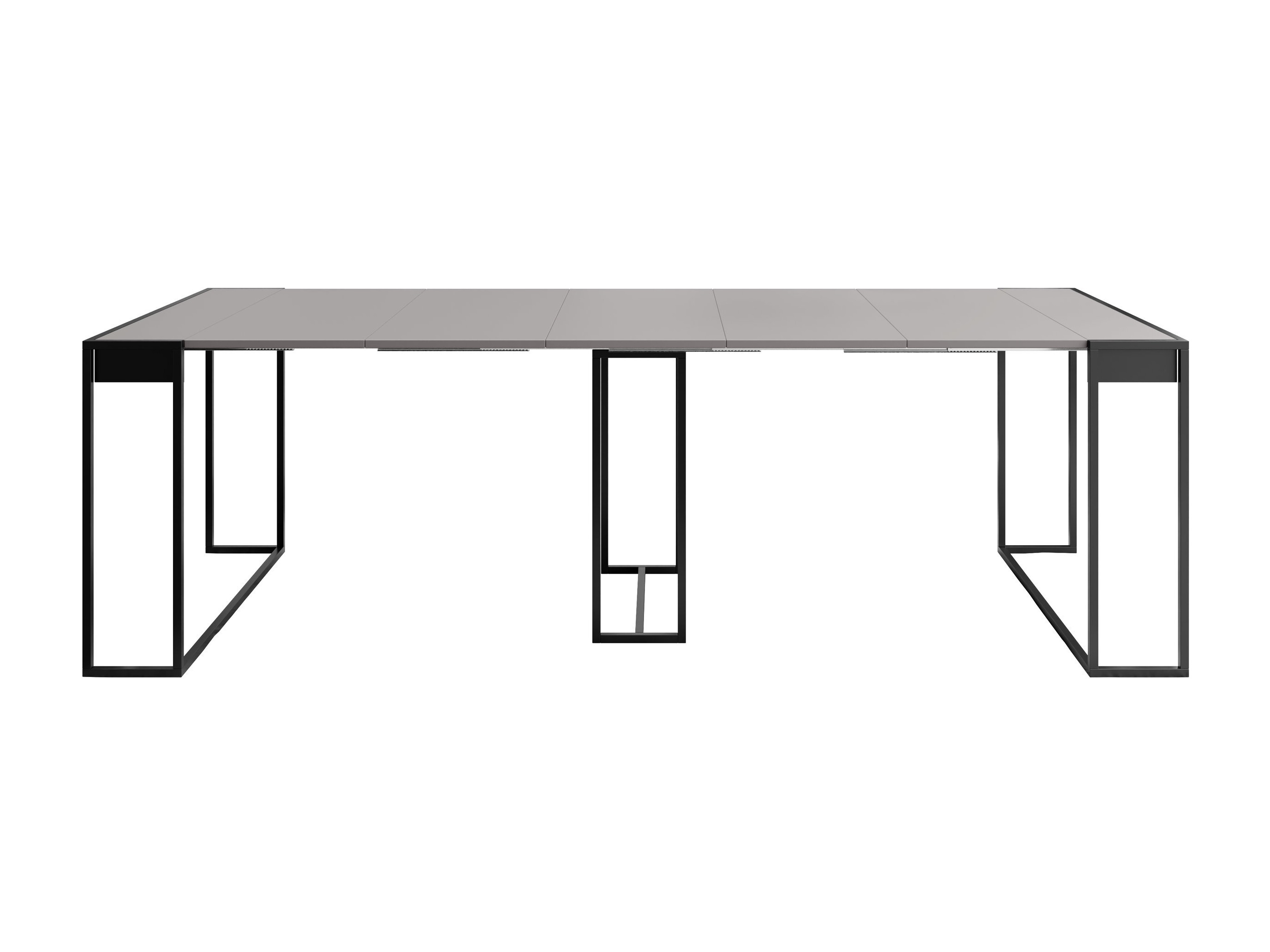 Folding table Oswego 180 (Black + Graphite)