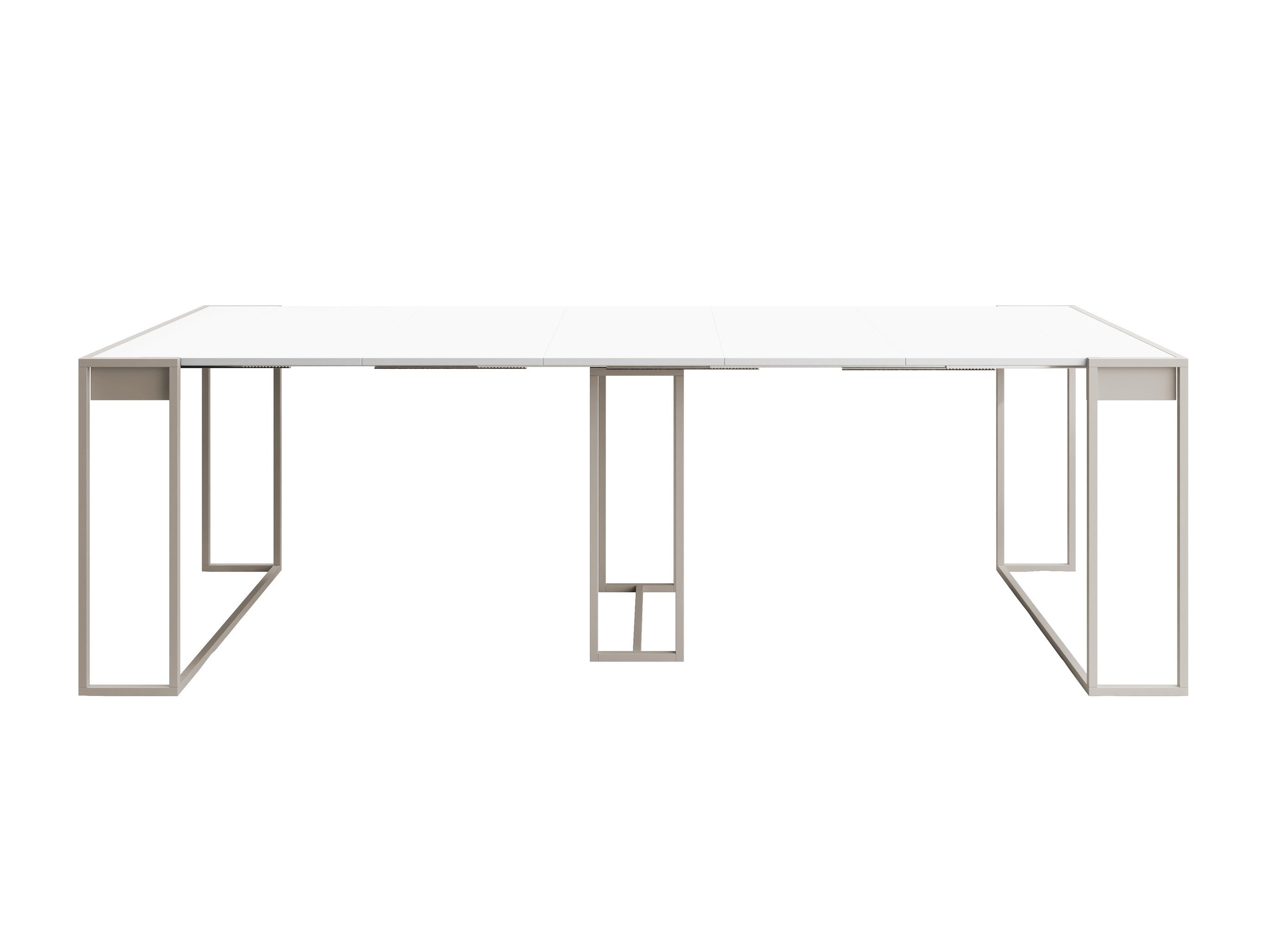Folding table Oswego 180 (White + Cashmere)