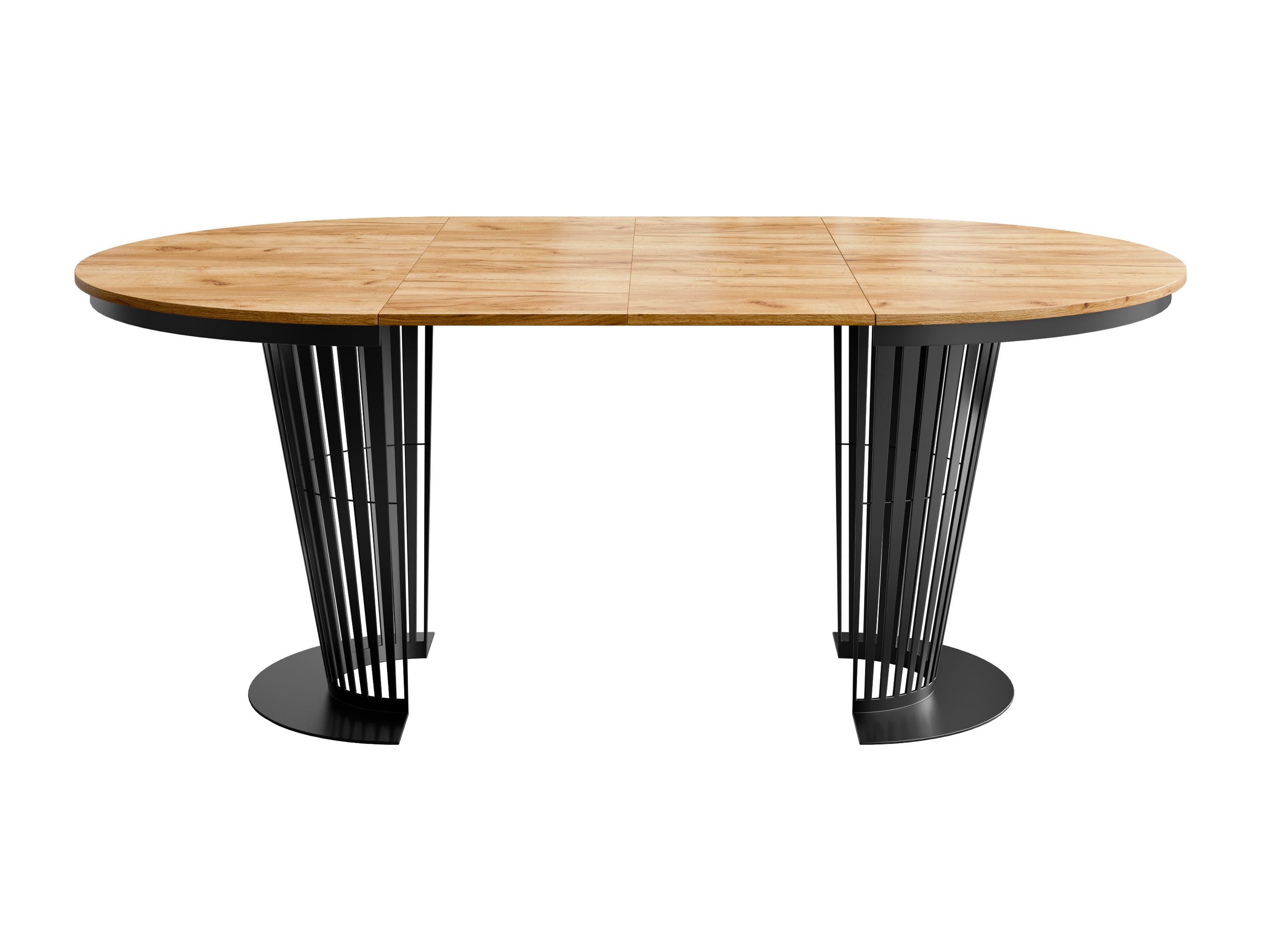 Table Oswego 181 (Black + Craft oak)