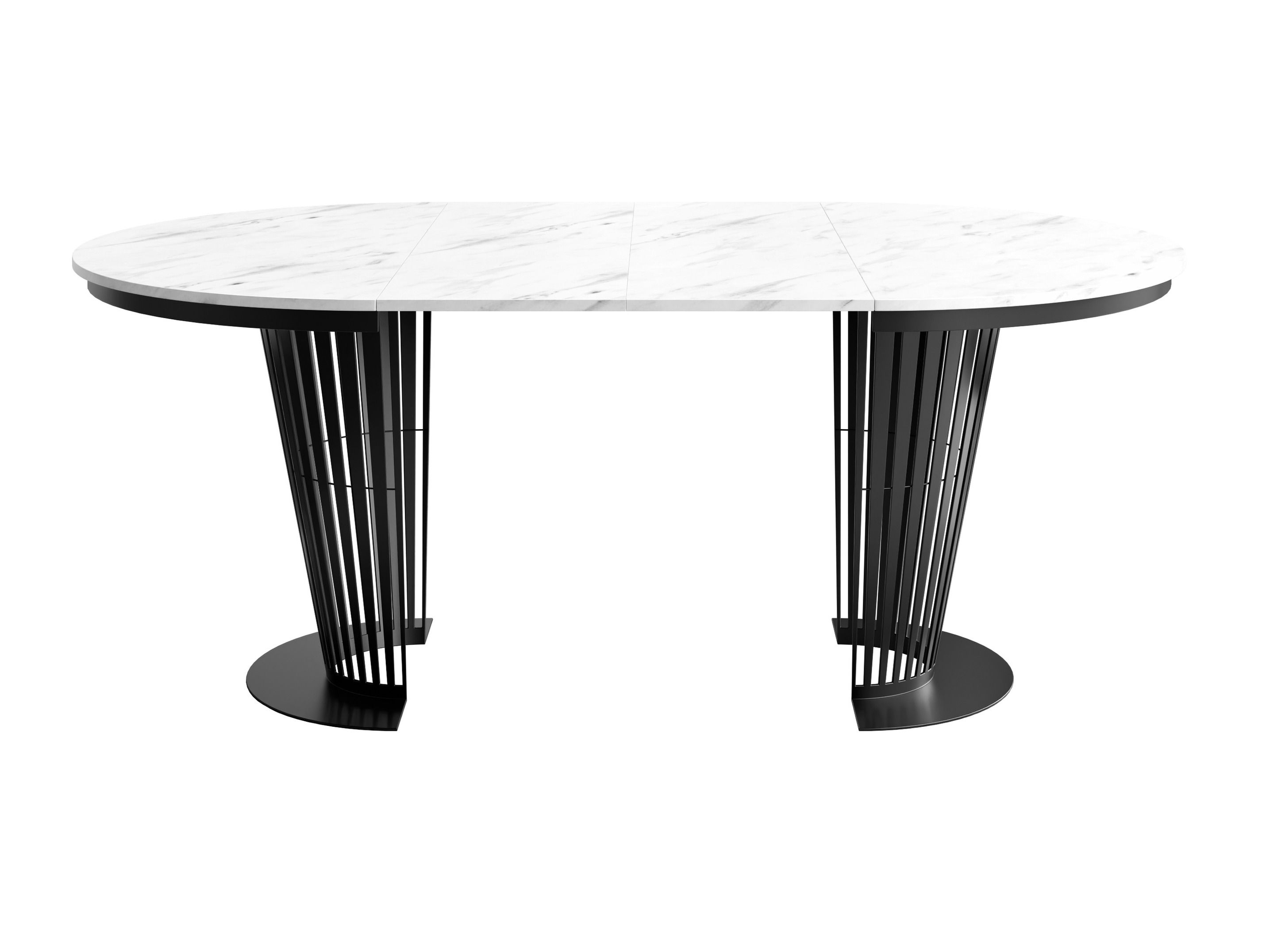 Table Oswego 181 (Black + White marble)