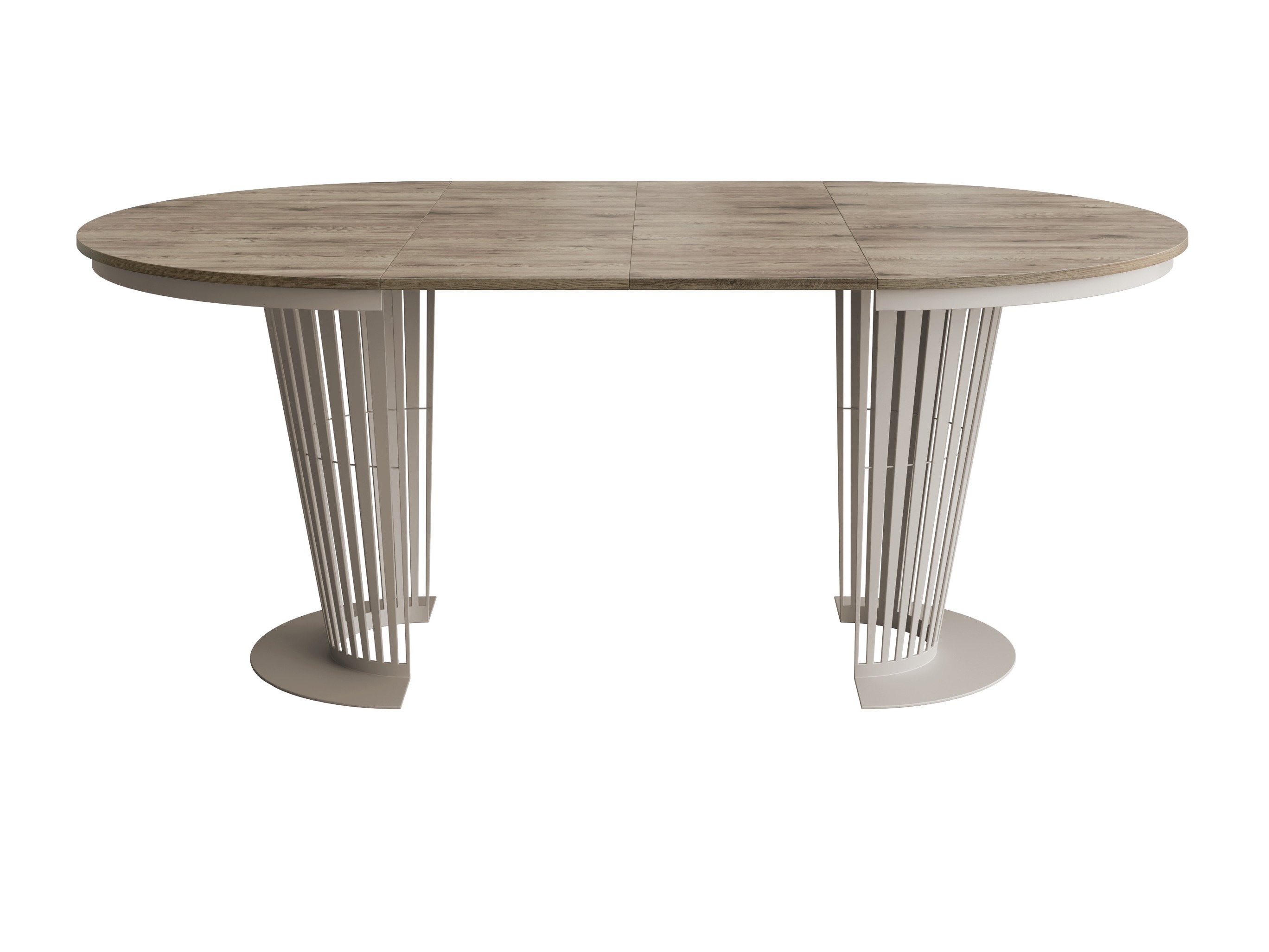 Table Oswego 181 (Cashmere + Dark oak)