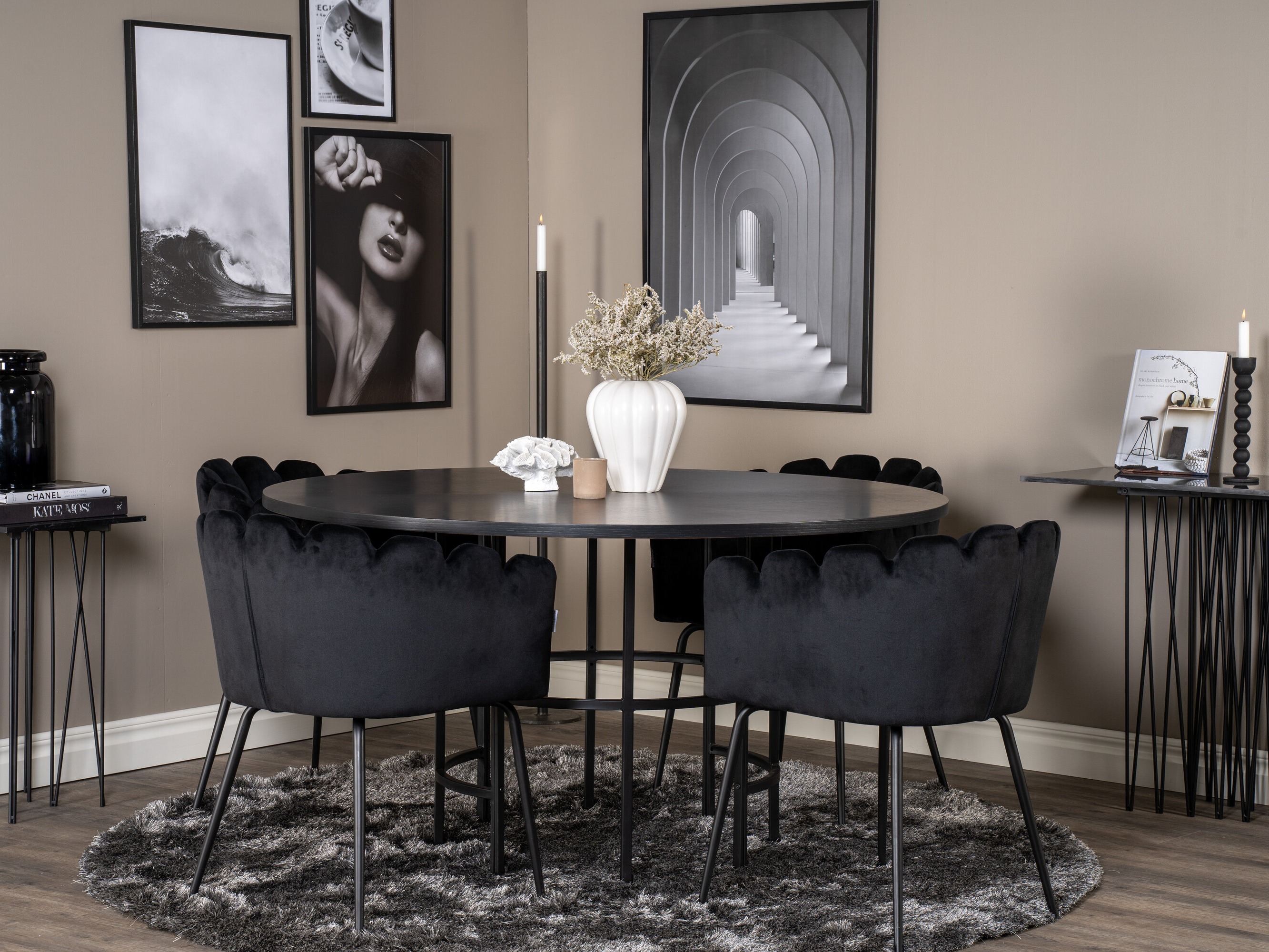 Dining set Dallas 313 (Black)