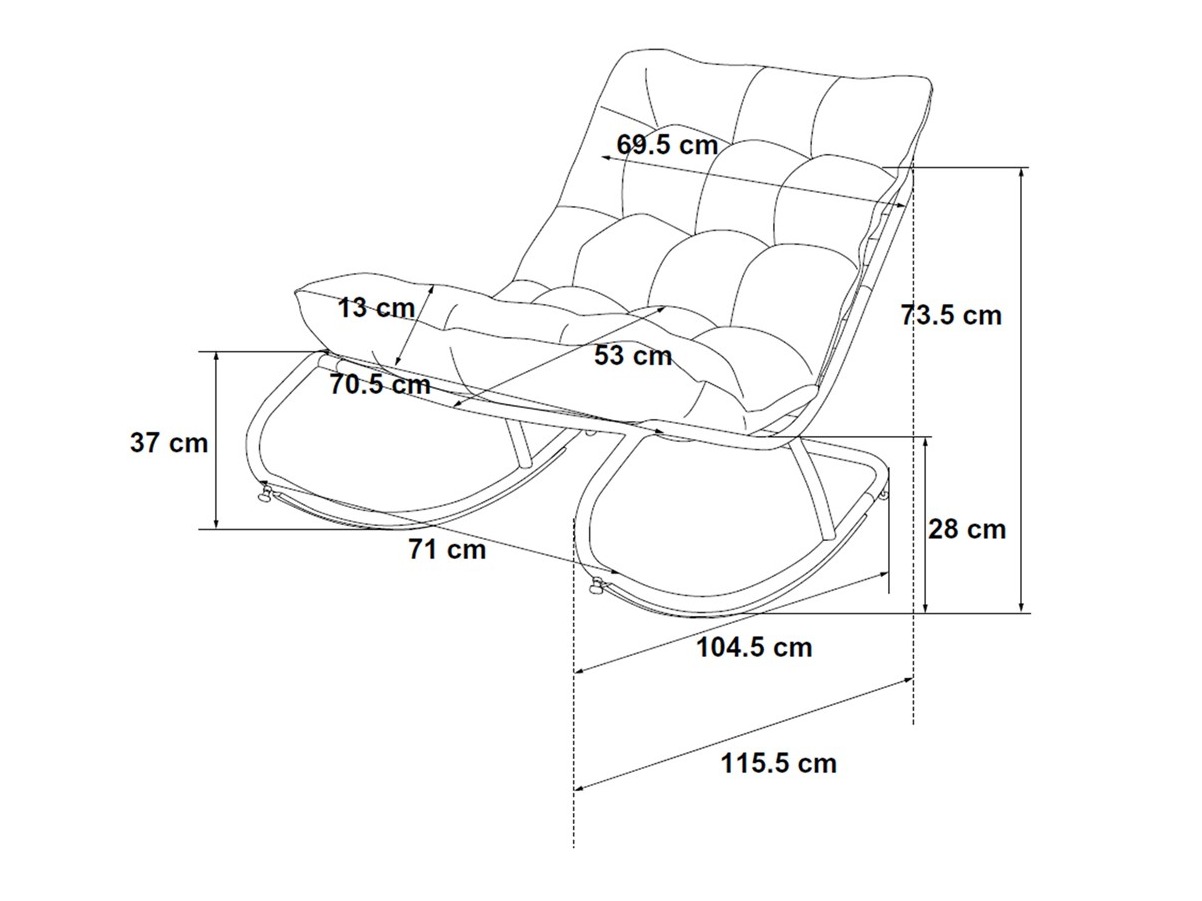 Outdoor armchair Mandeville 361