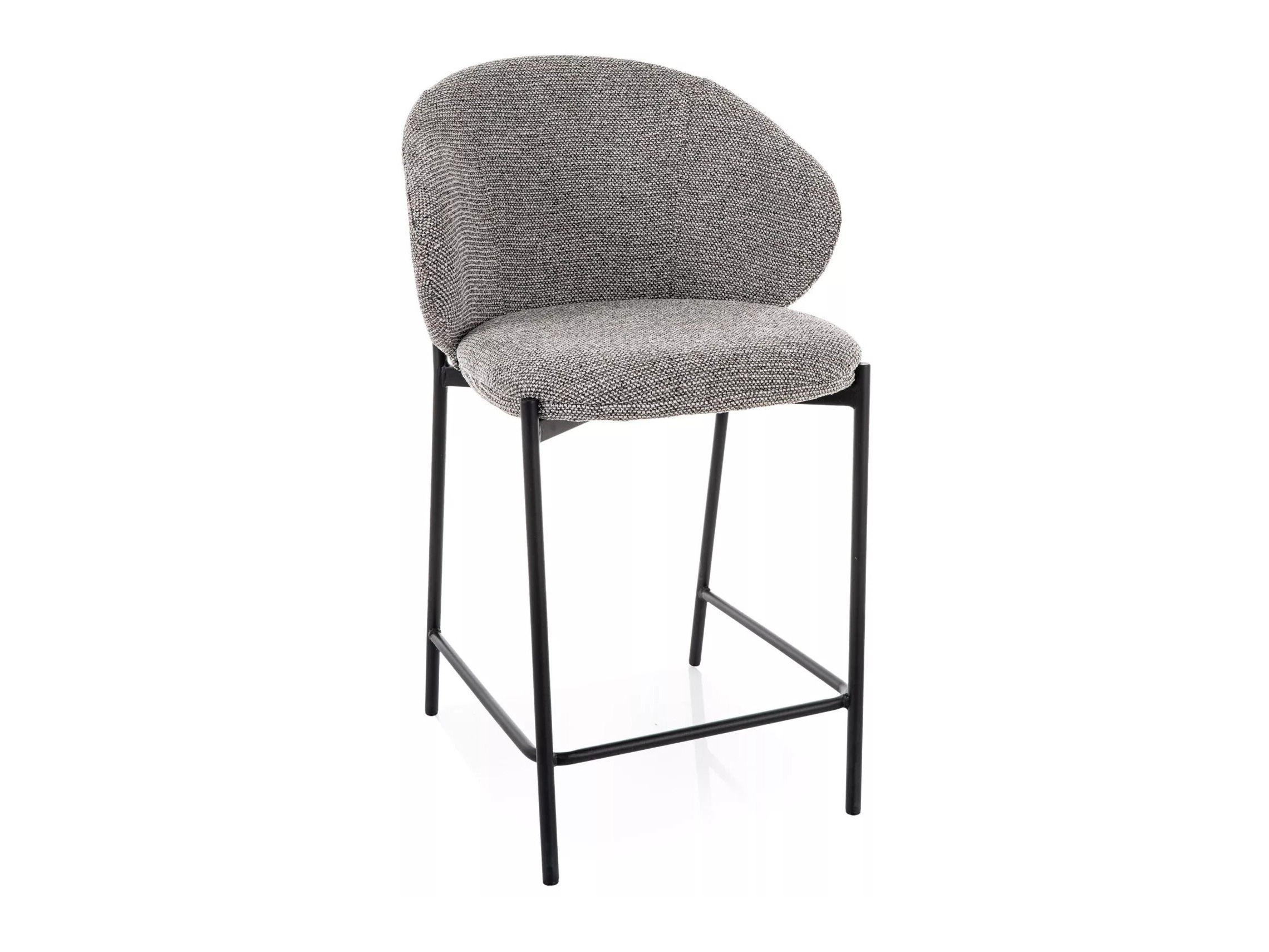 Counter stool Detroit 947 (Grey + Black)