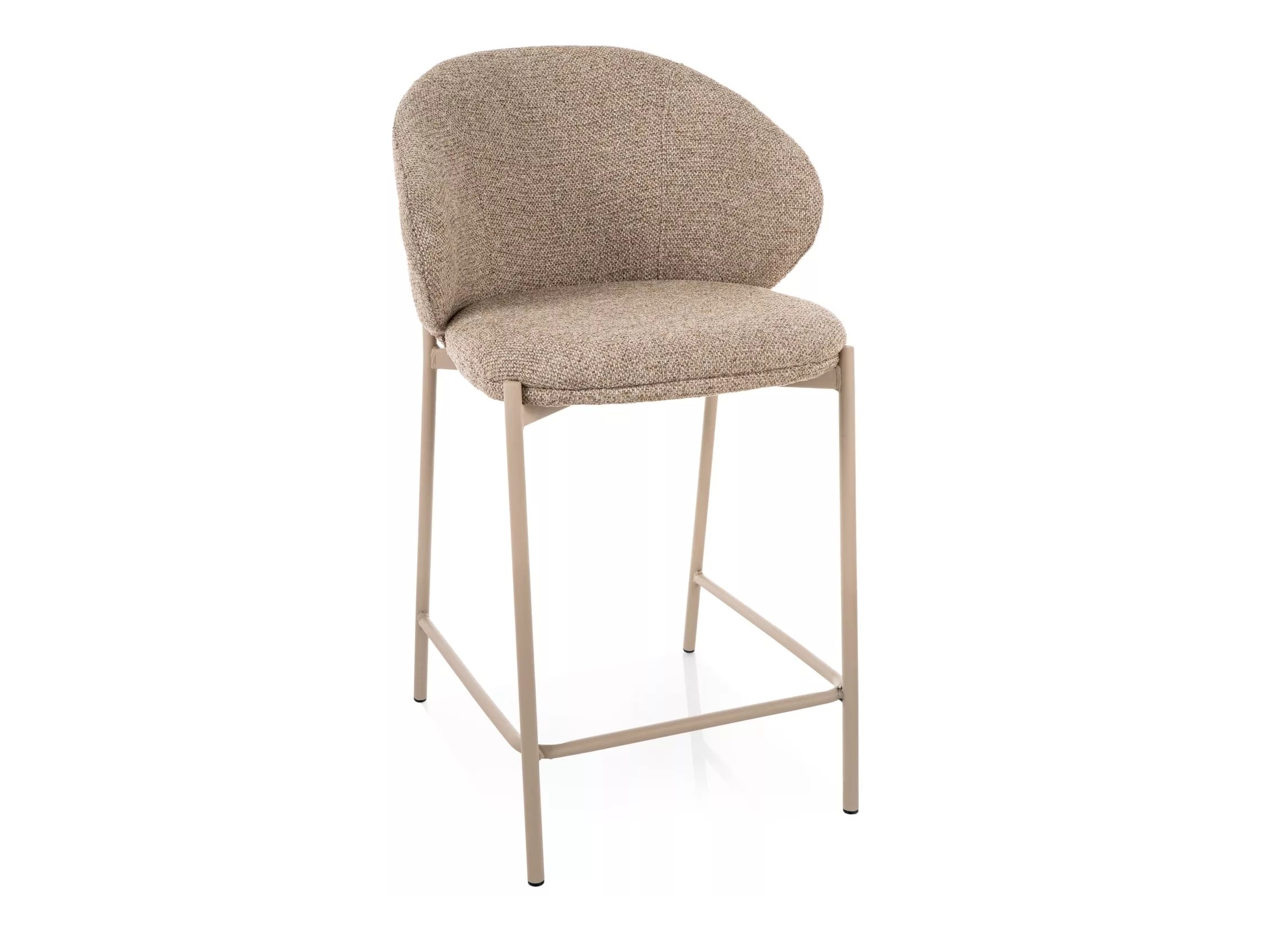 Counter stool Detroit 947 (Light brown + Cashmere)