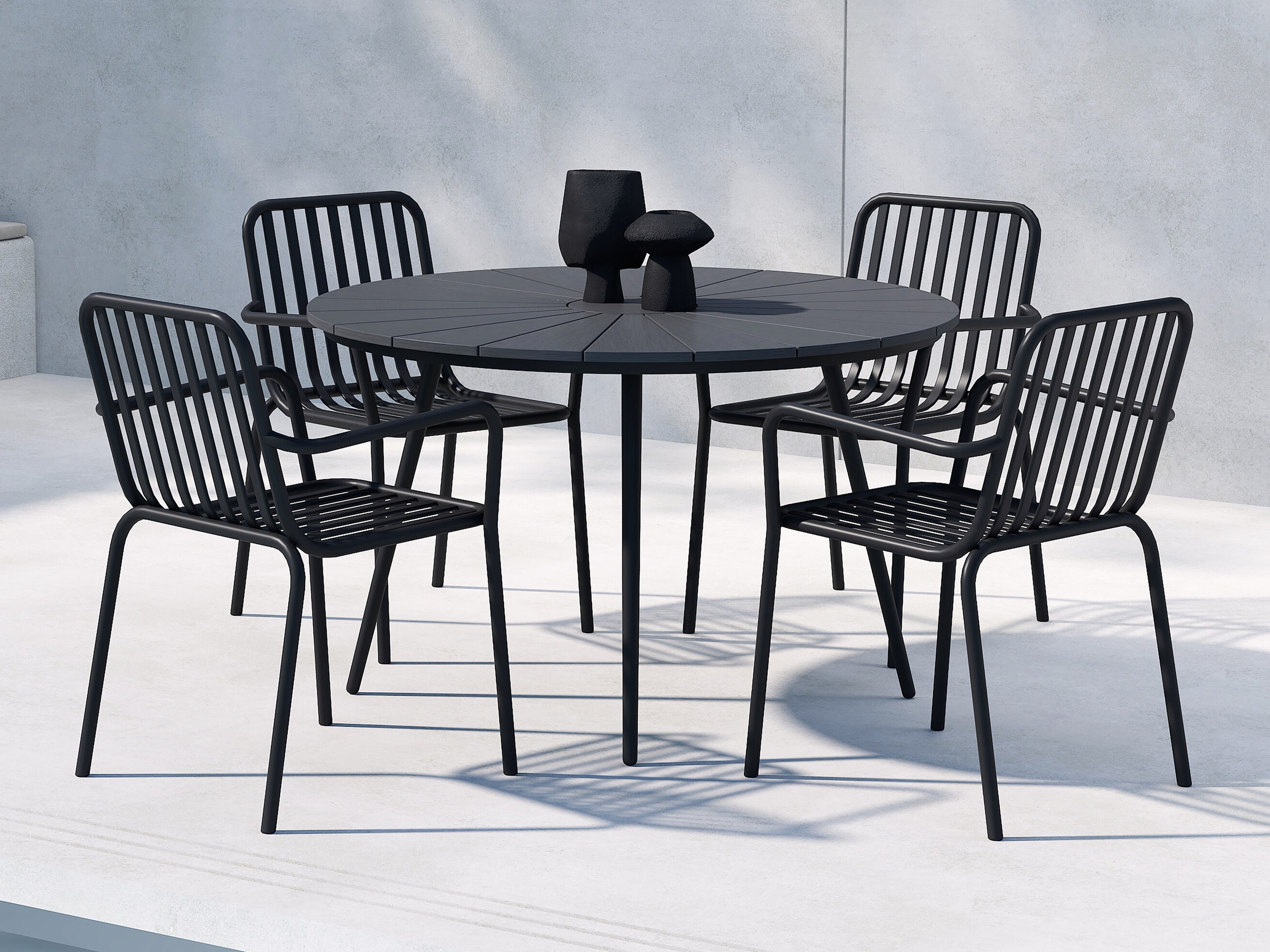 Table and chairs set Dallas 5233