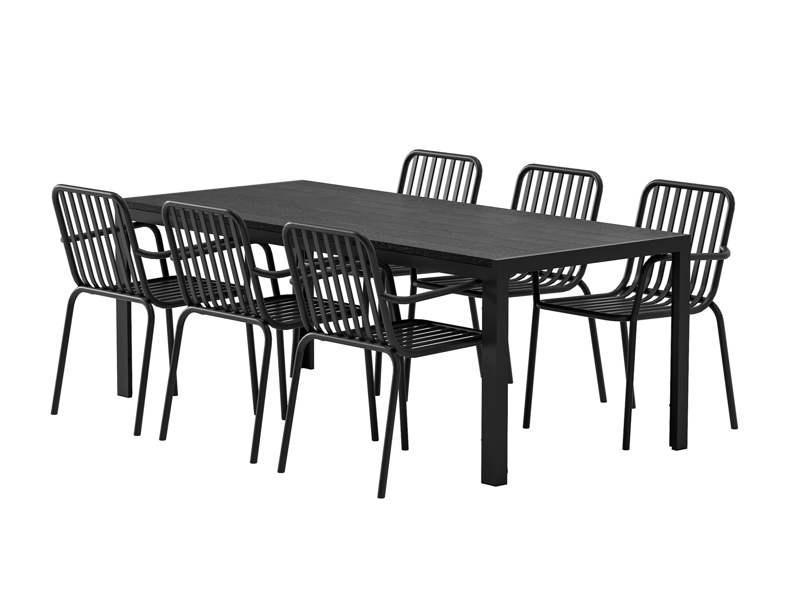 Table and chairs set Dallas 5234