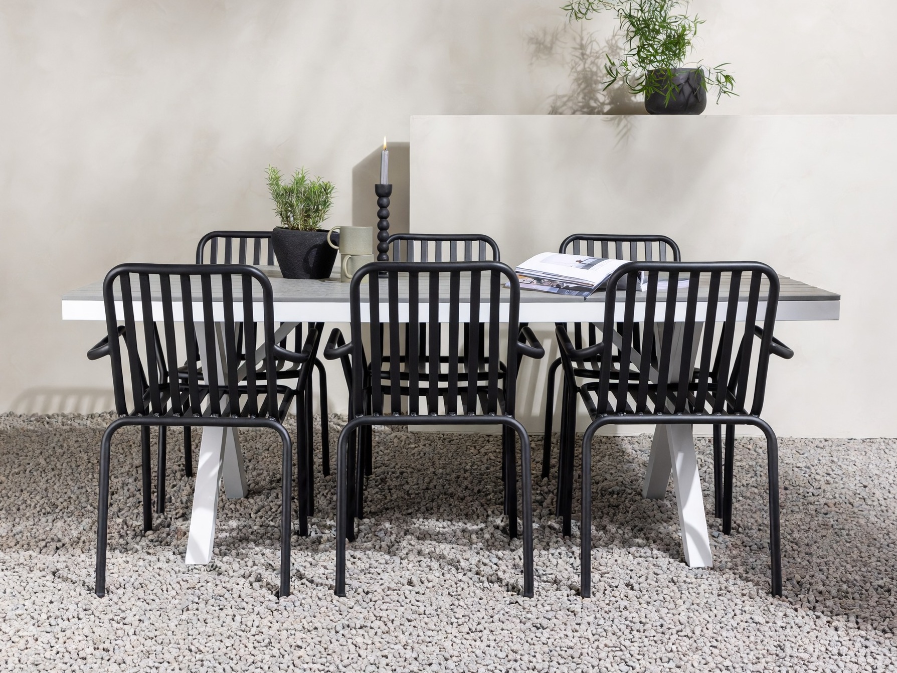 Table and chairs set Dallas 5235