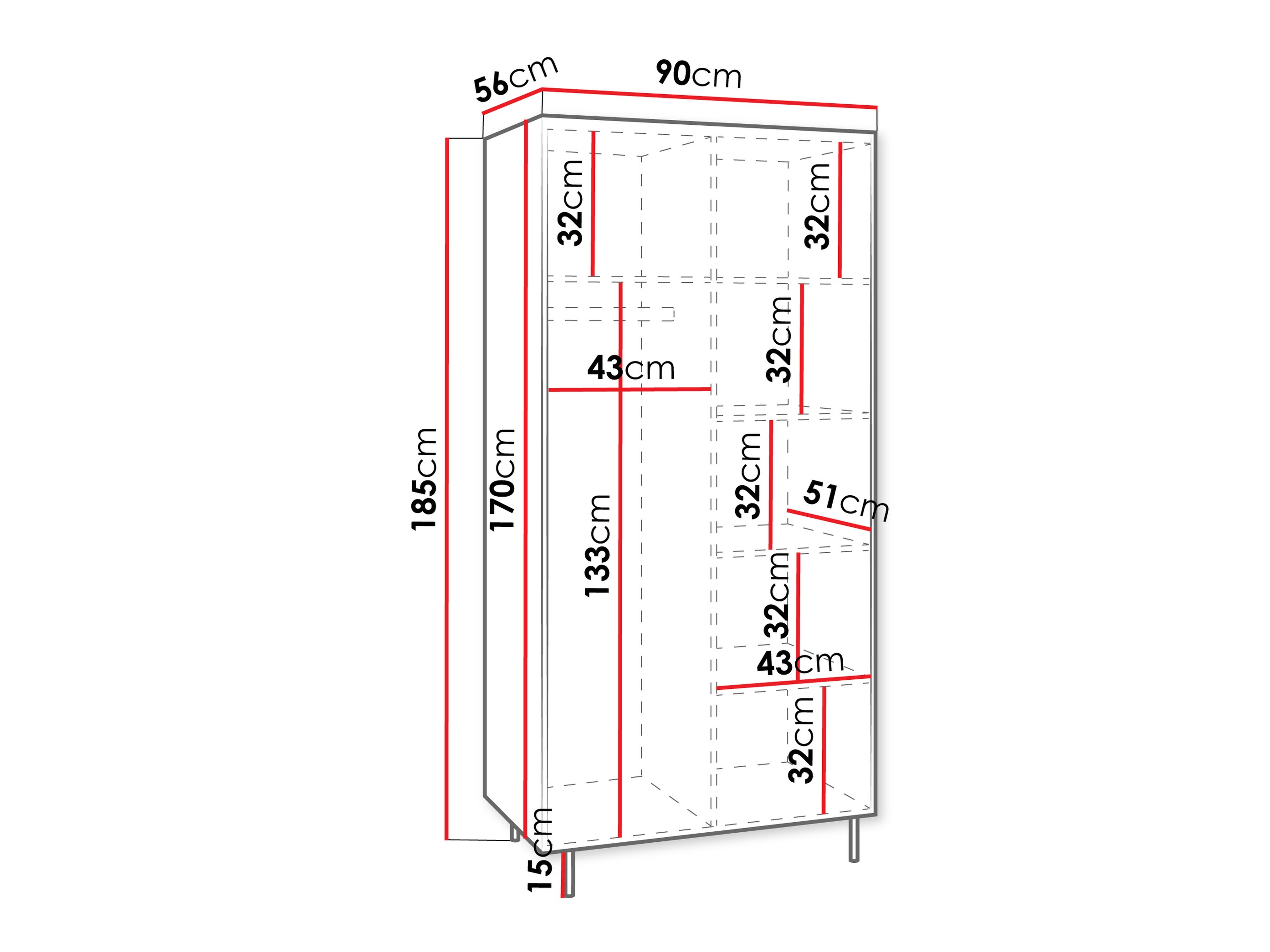 Wardrobe Comfivo Belviro 109
