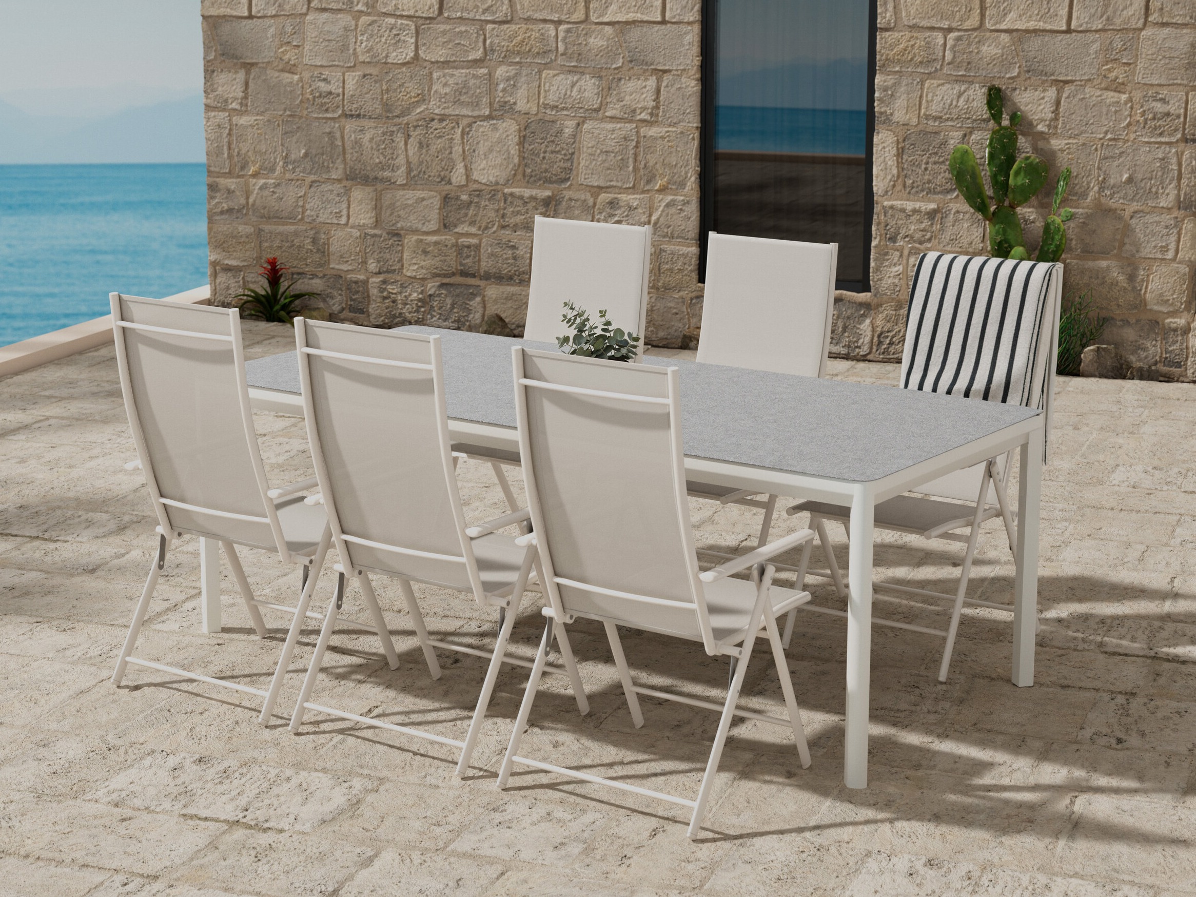 Table and chairs set Dallas 5245