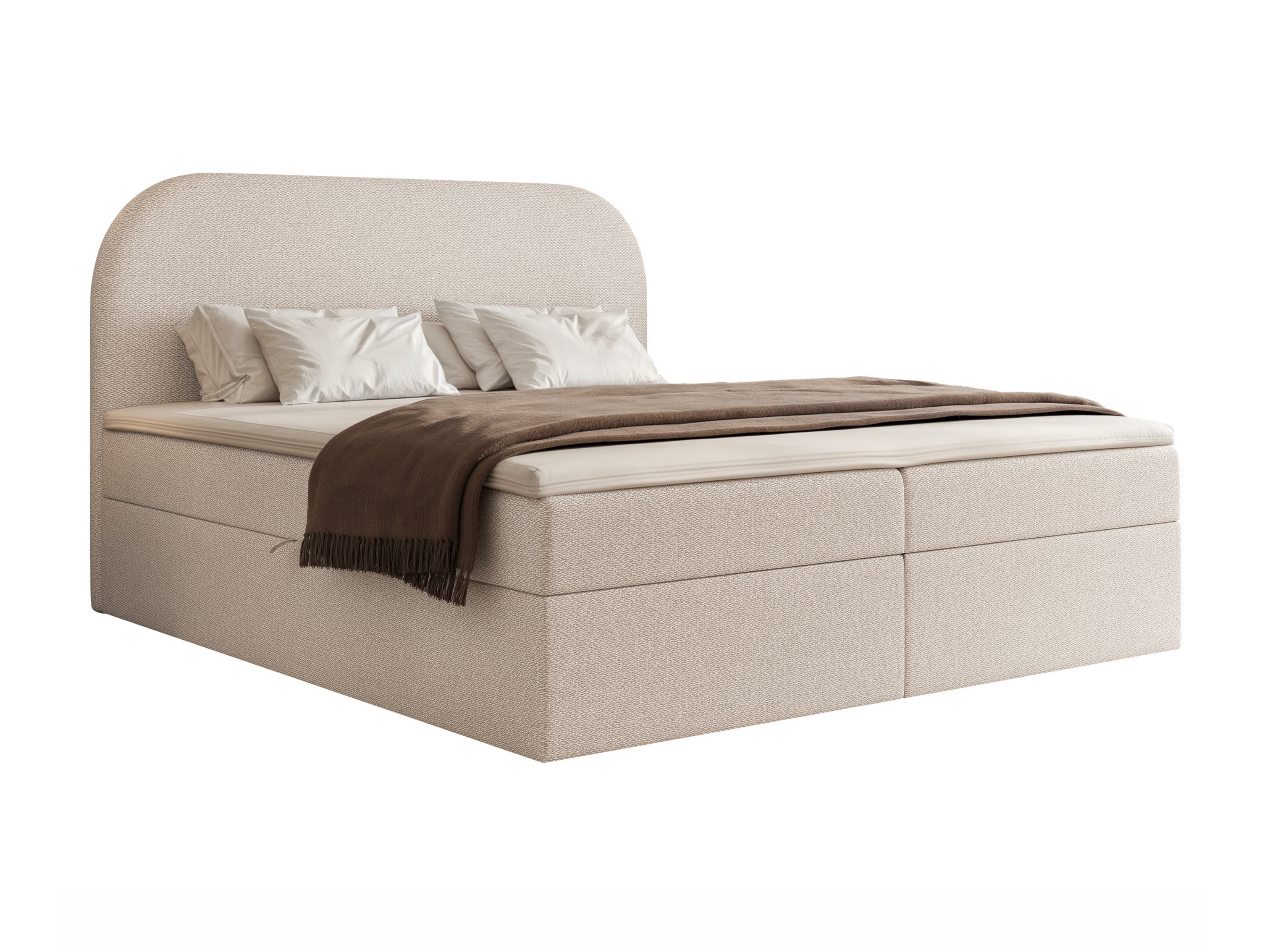 Continental bed Martinez 131 (Lumi 04)