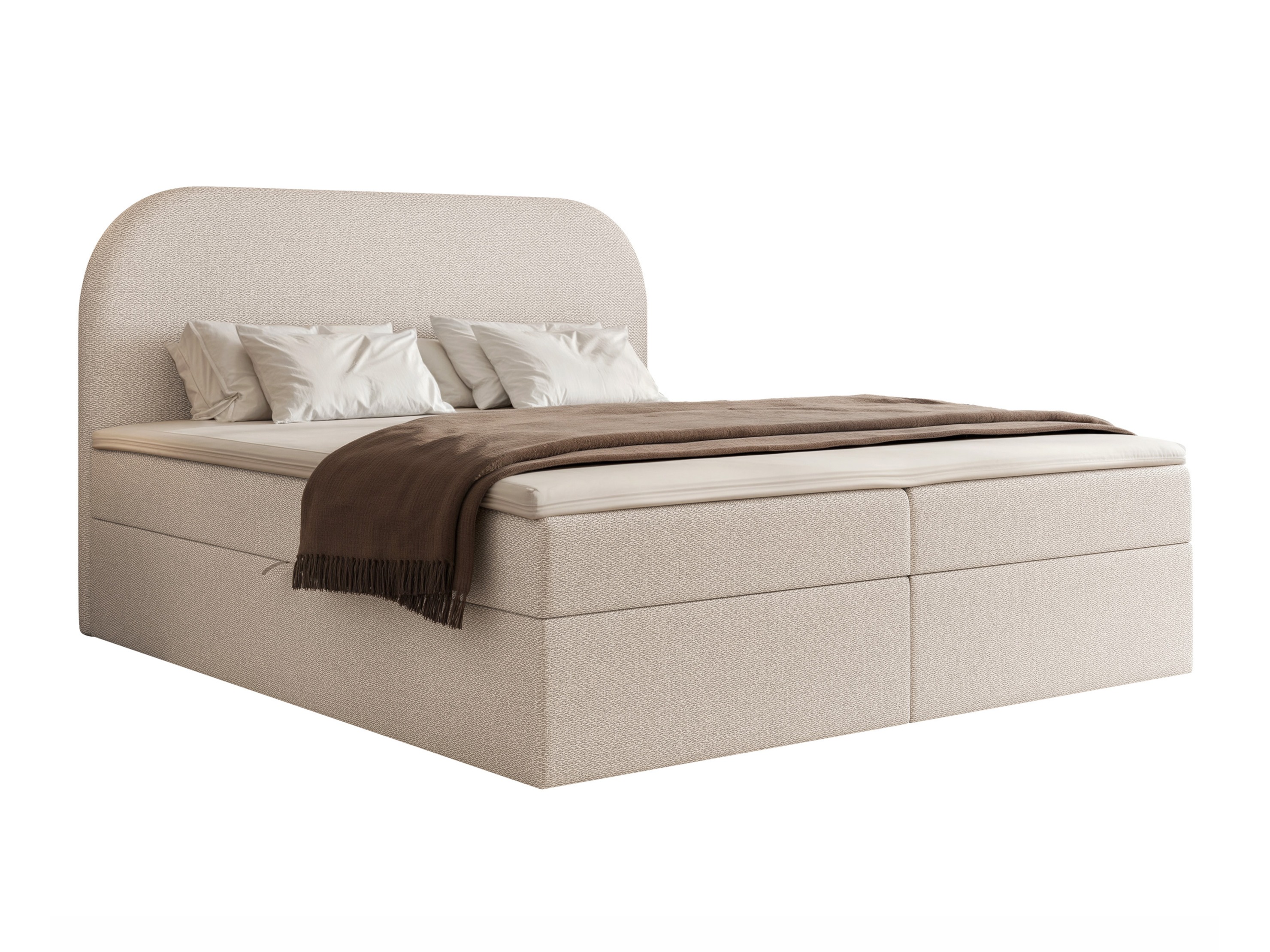 Continental bed Martinez 131 (Lumi 04)