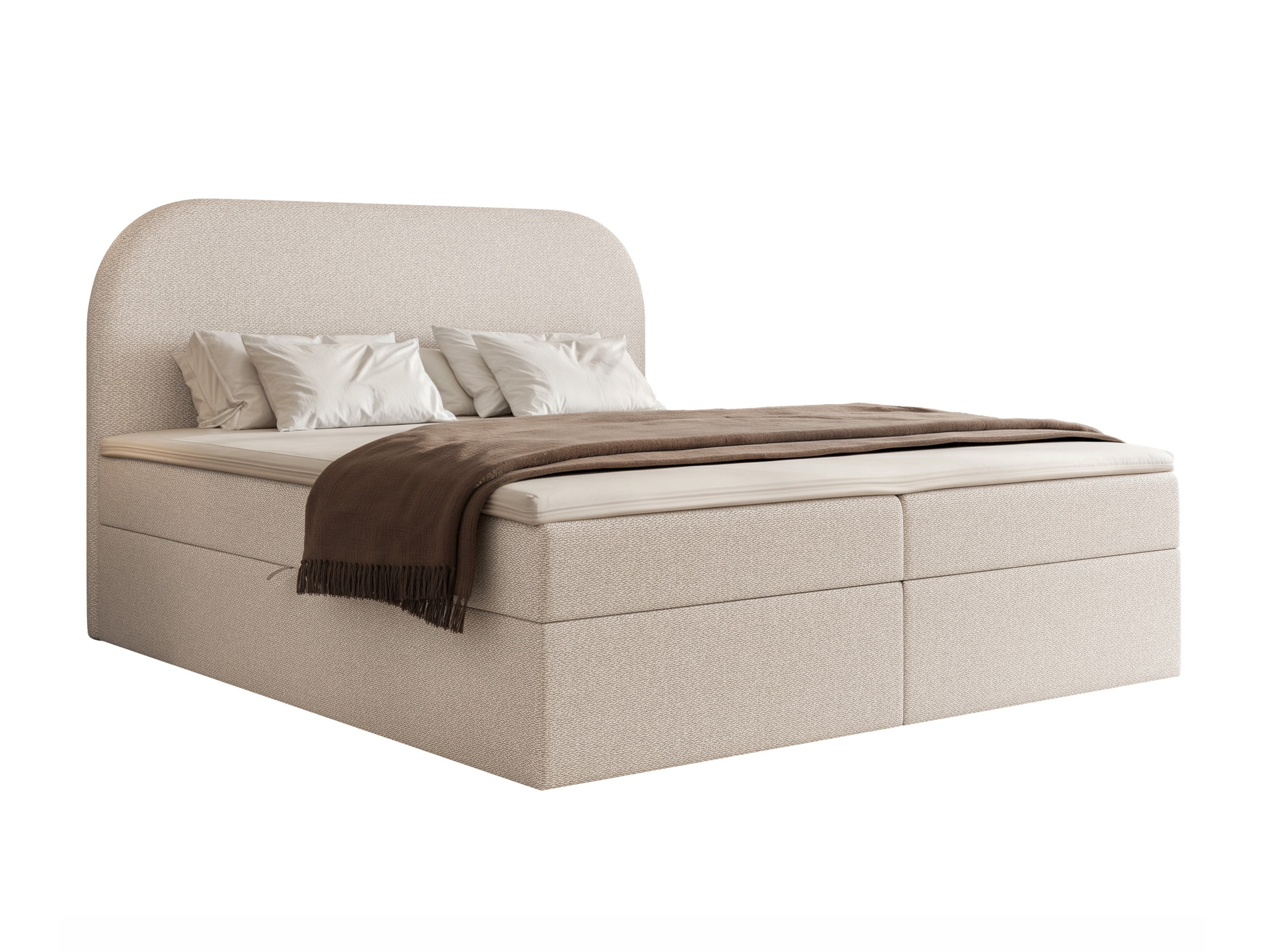 Continental bed Martinez 131 (Lumi 04)