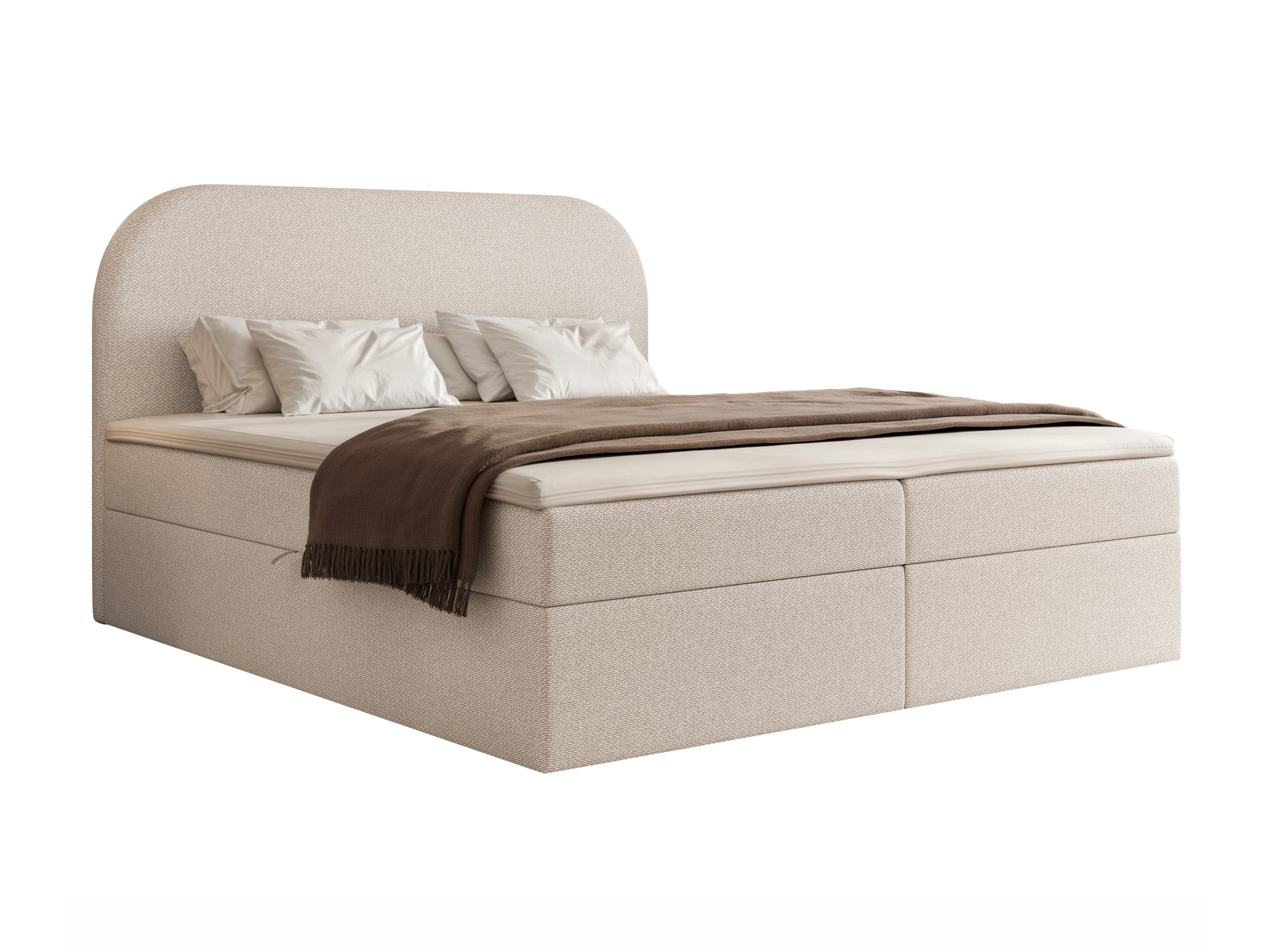 Continental bed Martinez 131 (Lumi 04)