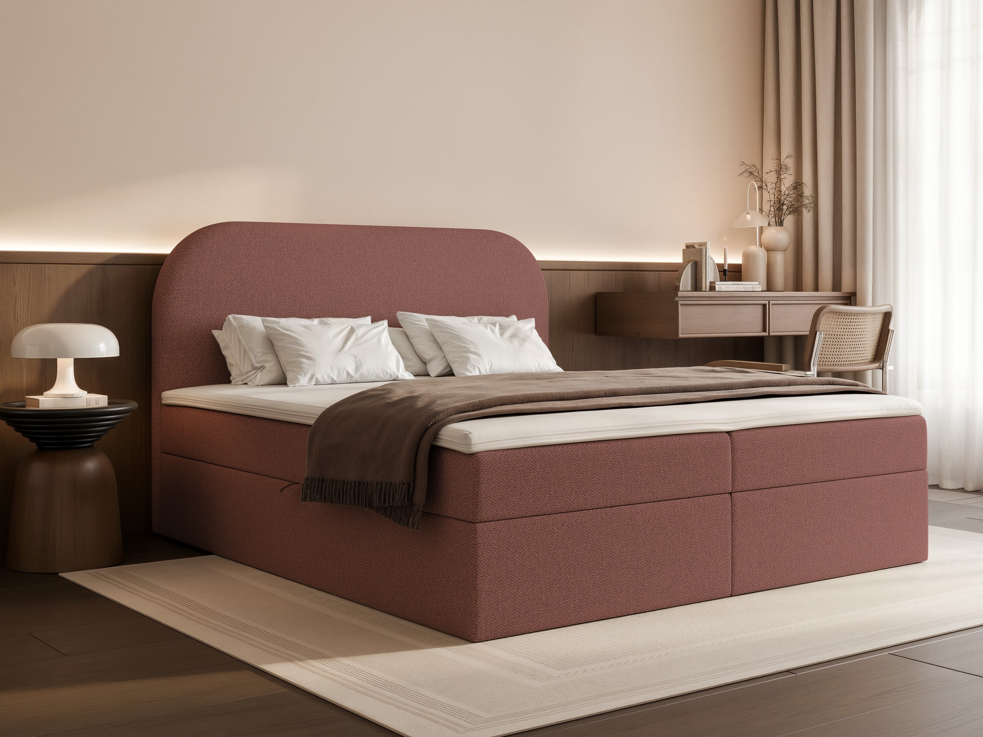 Continental bed Martinez 131 (Lumi 56)
