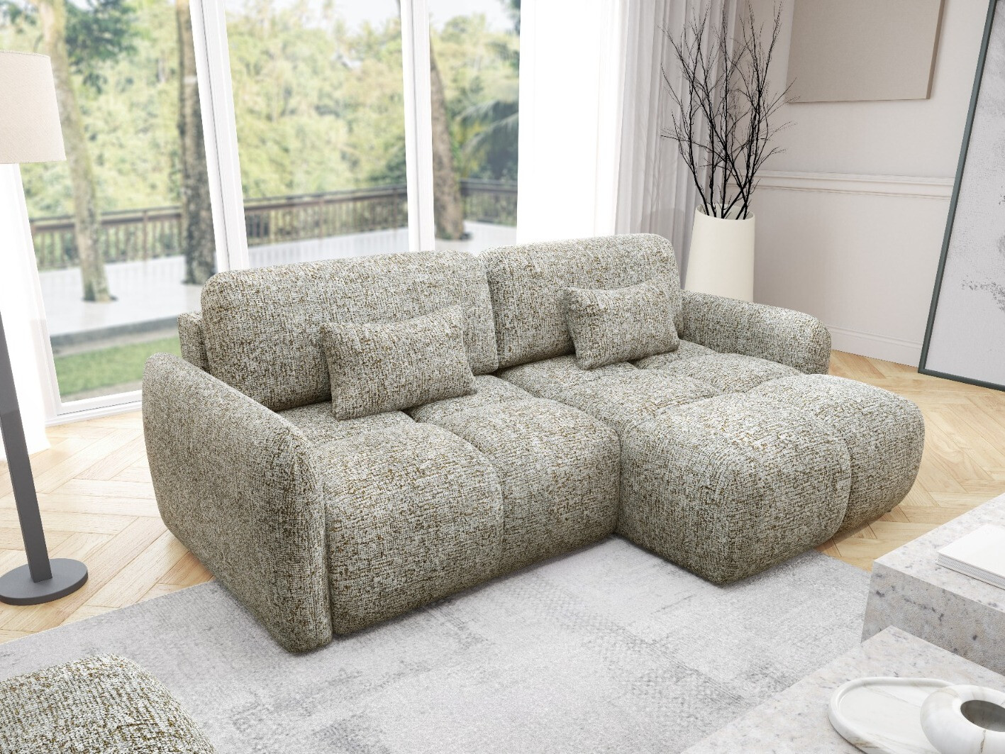 Corner sofa Franklin 219 (Bella 15)