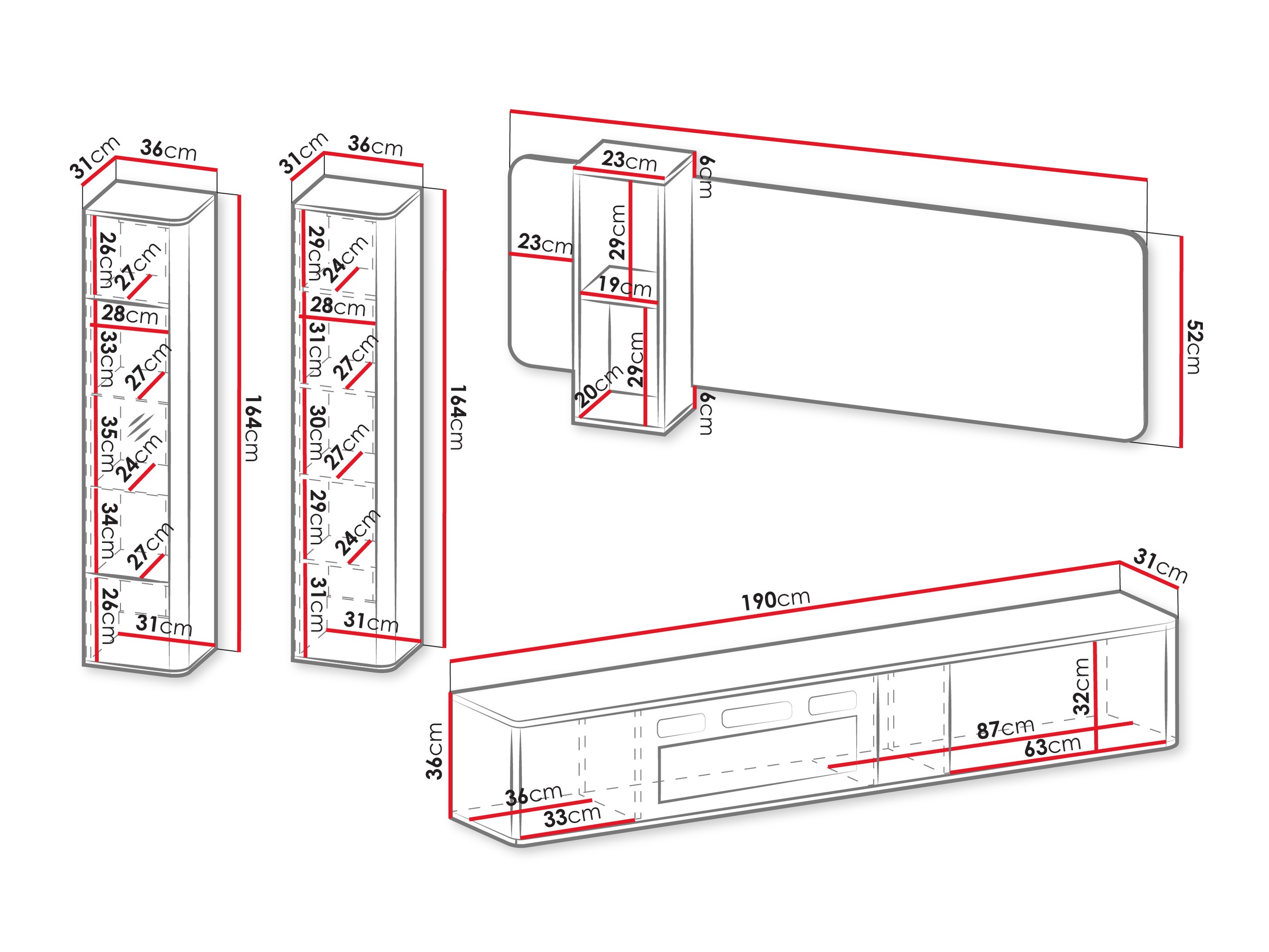 Living room set Dormele 112