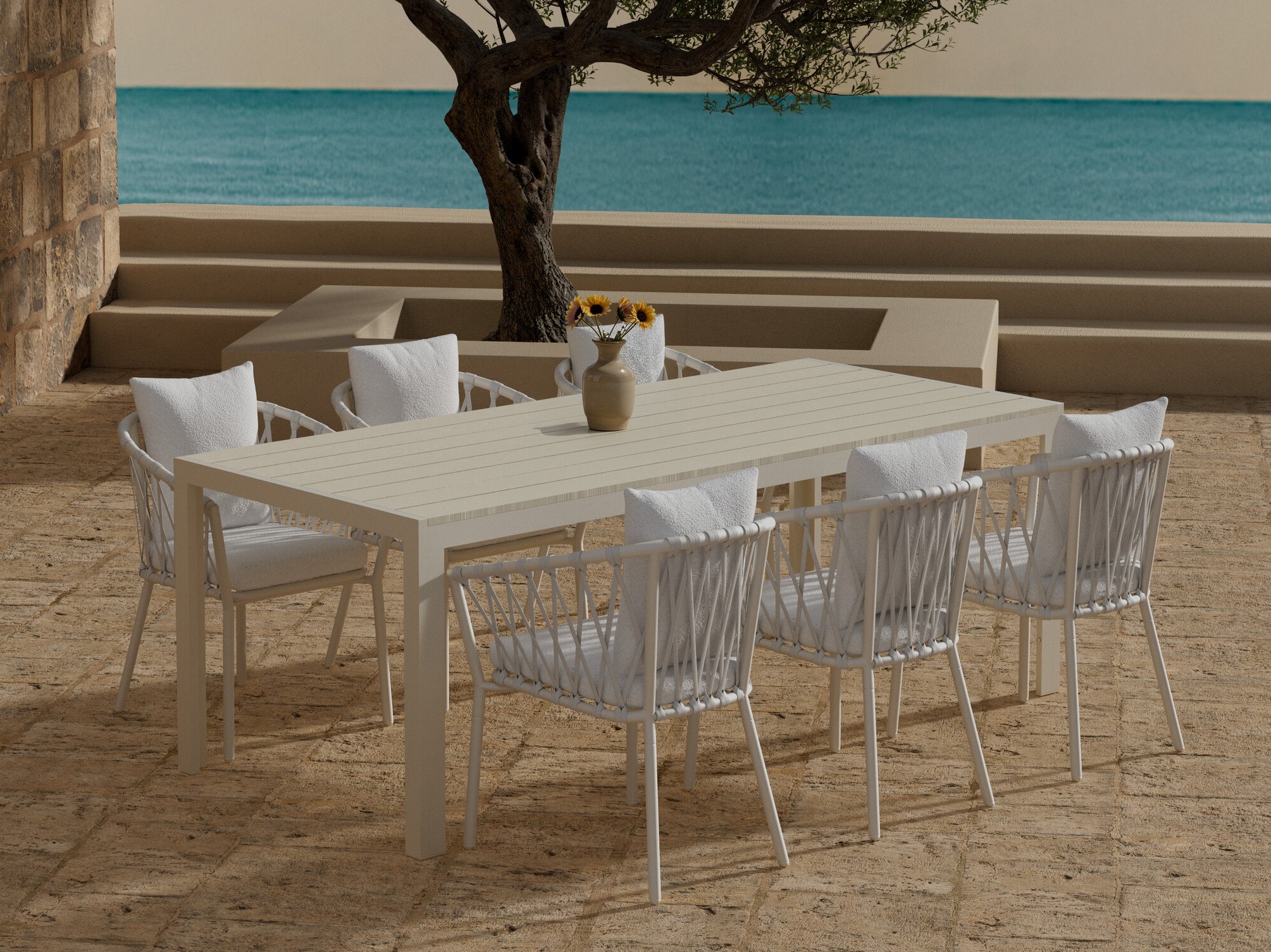 Table and chairs set Dallas 5246