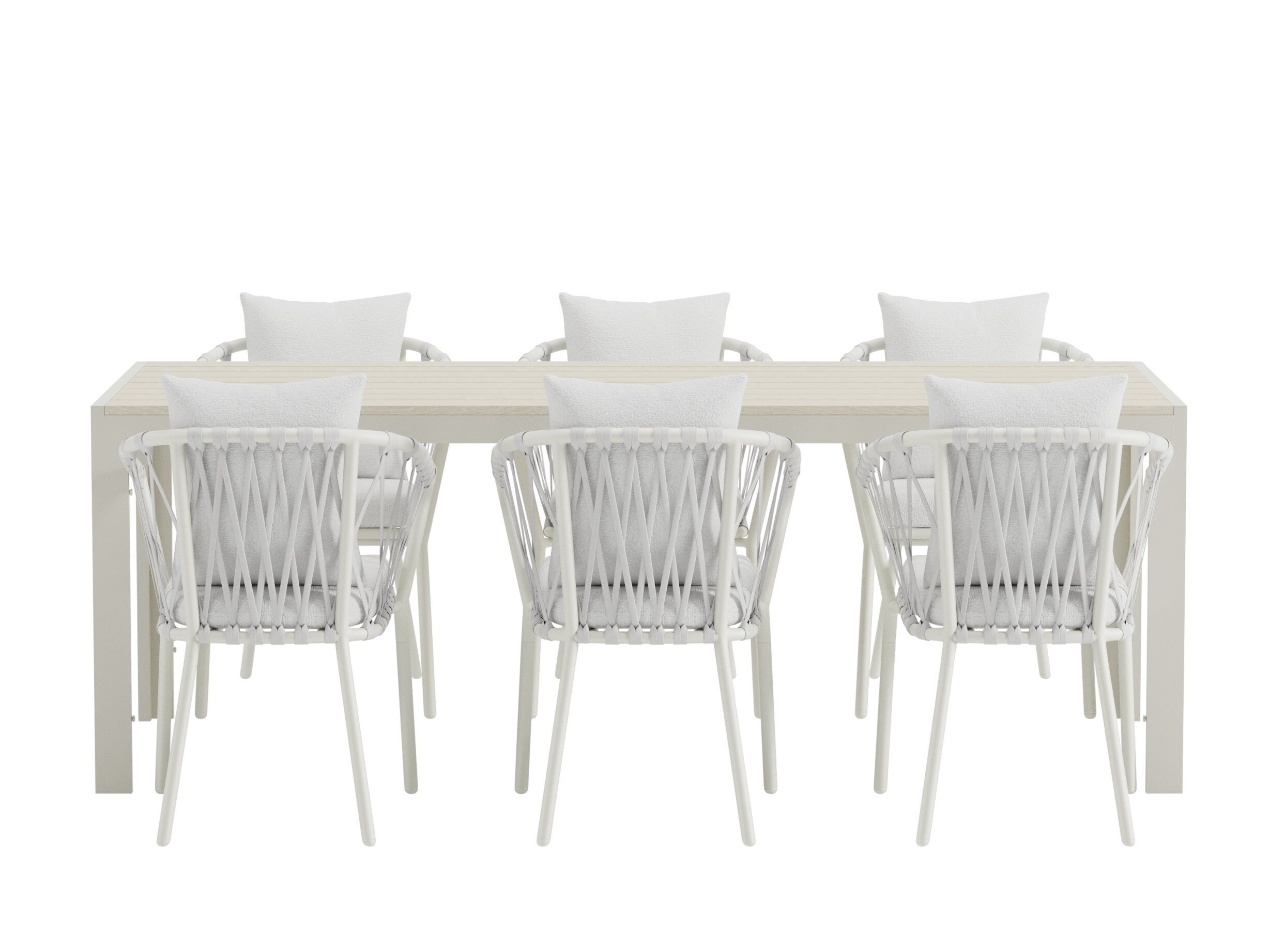 Table and chairs set Dallas 5246