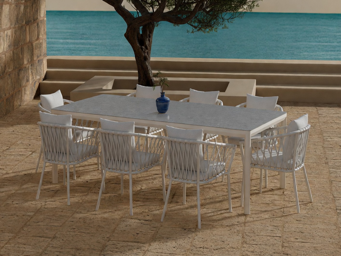 Table and chairs set Dallas 5247