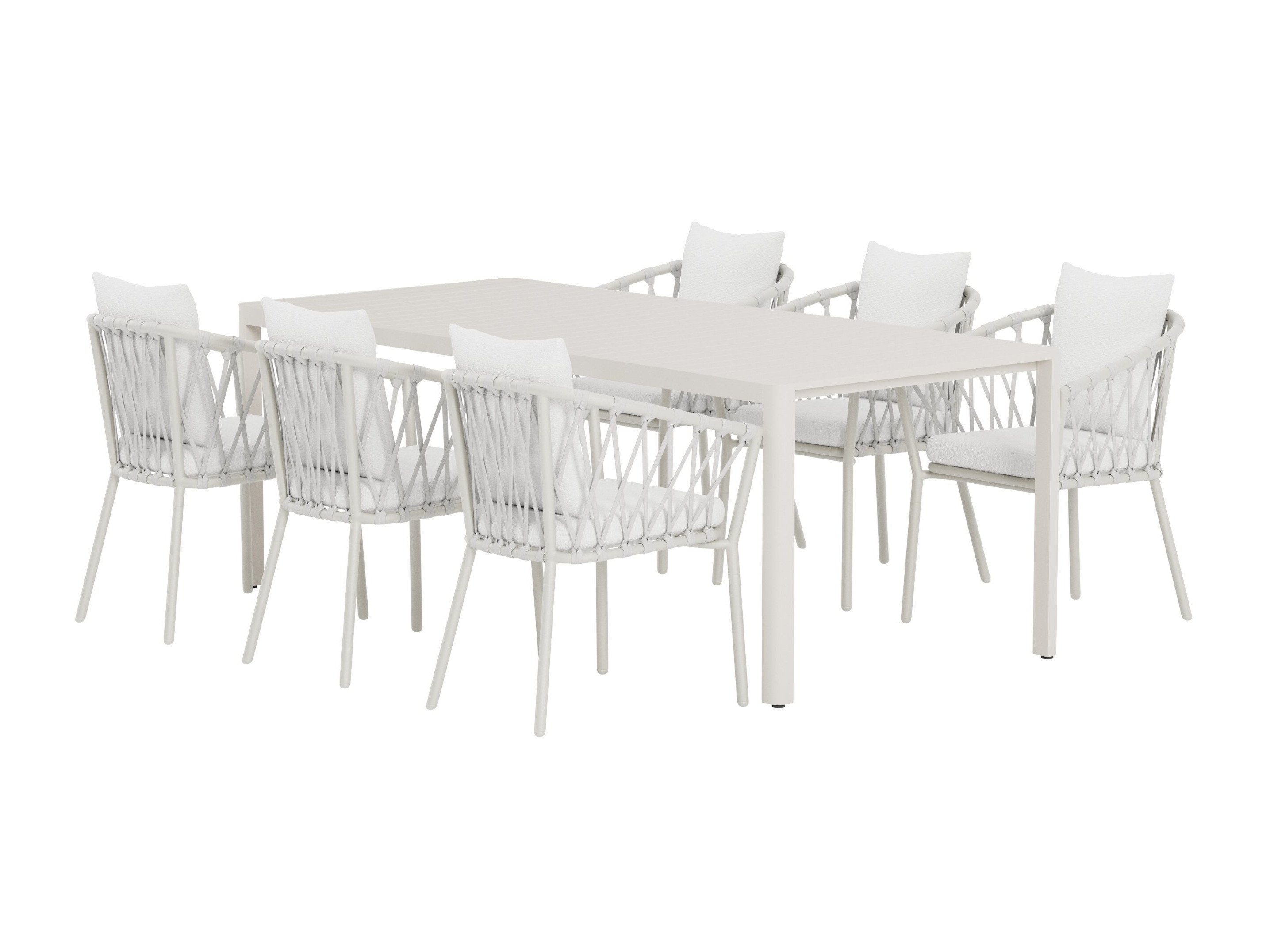 Table and chairs set Dallas 5248