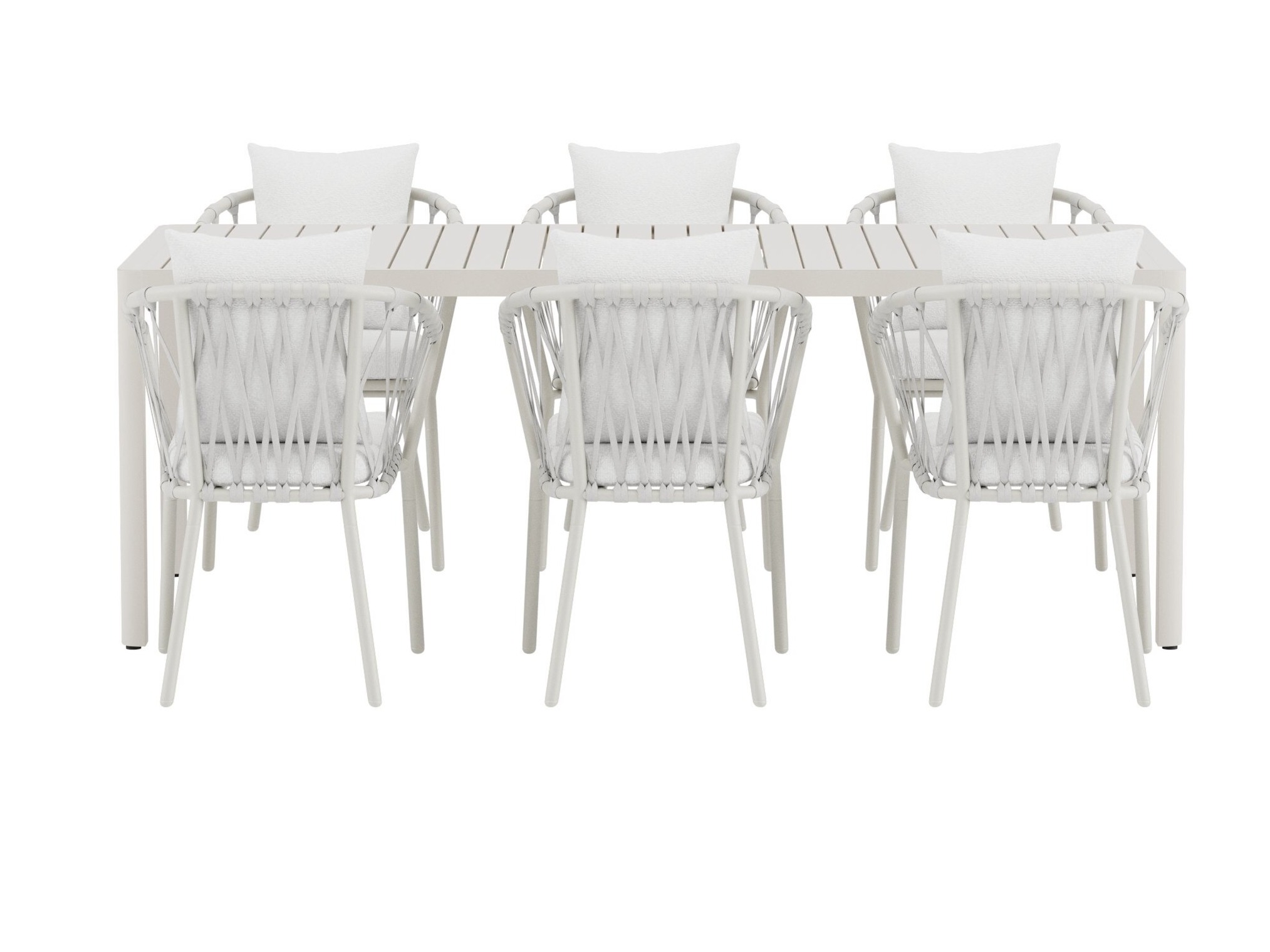 Table and chairs set Dallas 5248